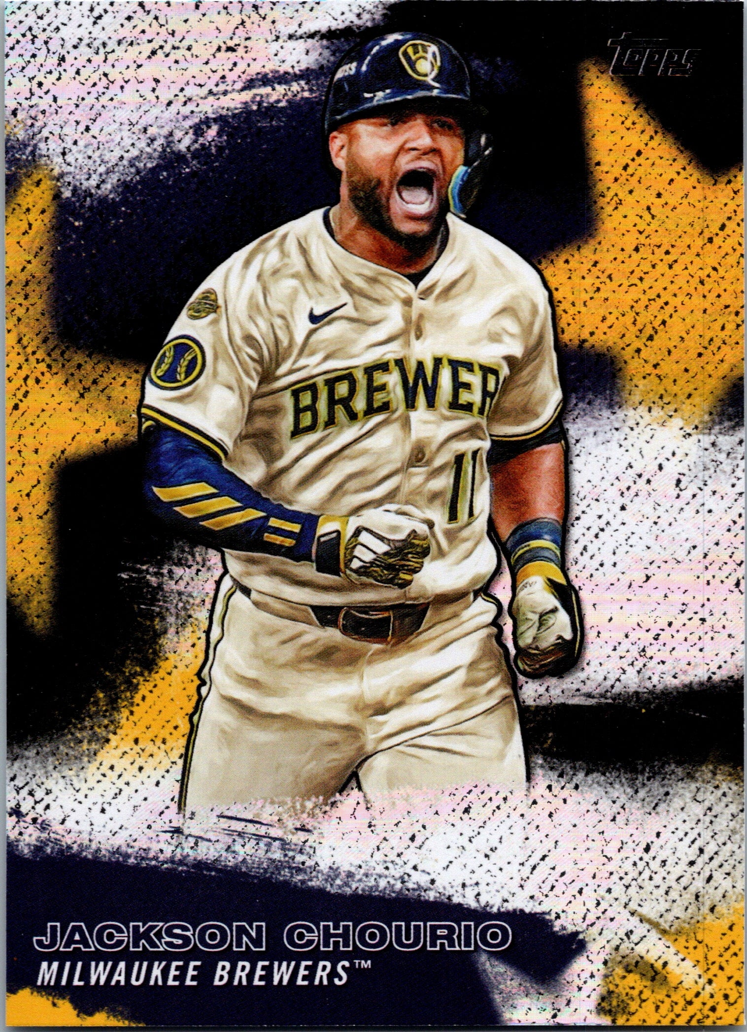 2026 Topps Jackson Chourio #SMLB-45 Stars of MLB Milwaukee Brewers Near Mint