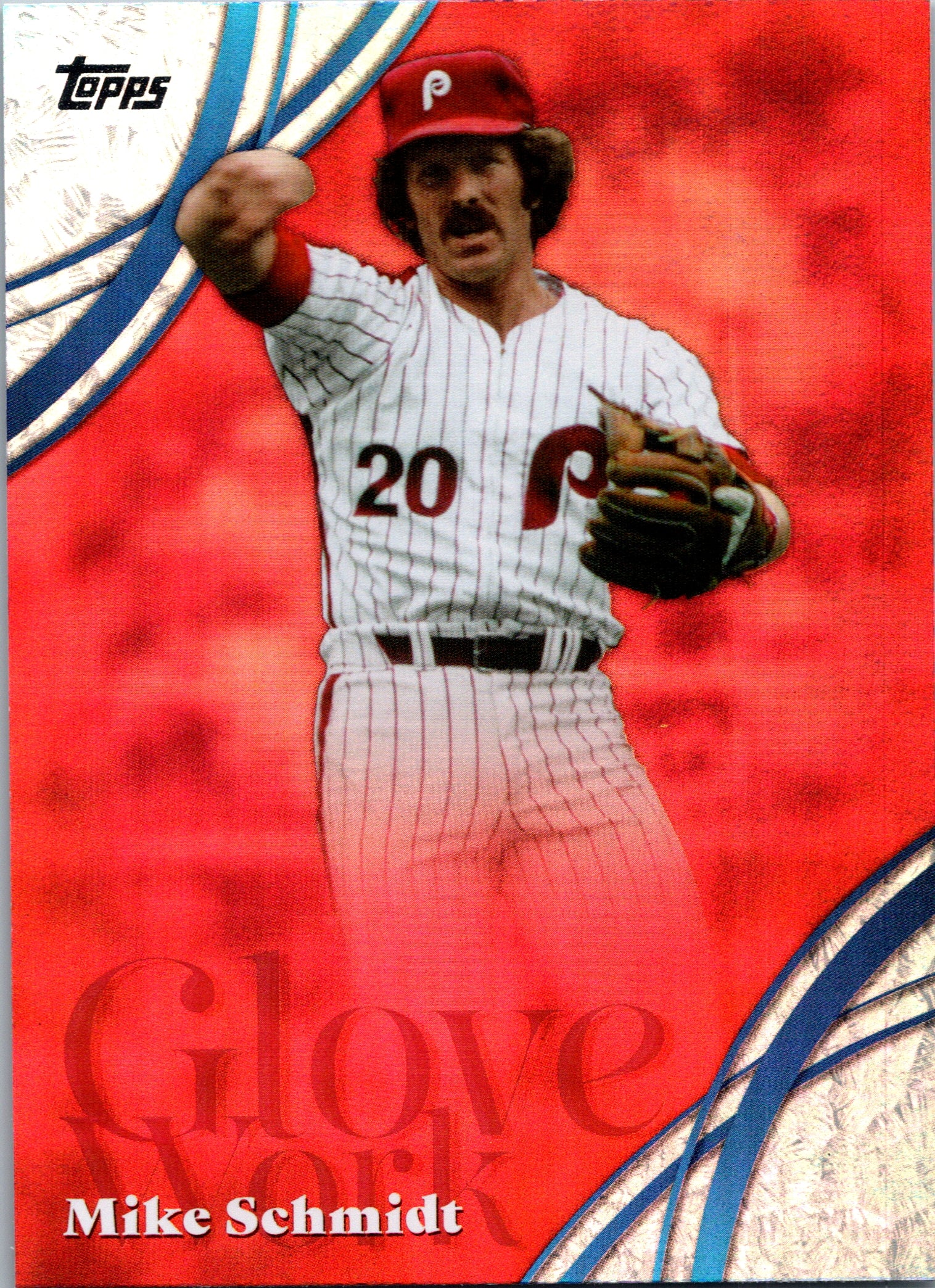 2026 Topps Mike Schmidt #GW-39 Glove Work Philadelphia Phillies Near Mint