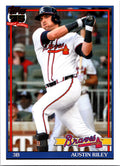 2026 Topps #91B2-44 Austin Riley 1991 Topps Baseball 35th Anniversary