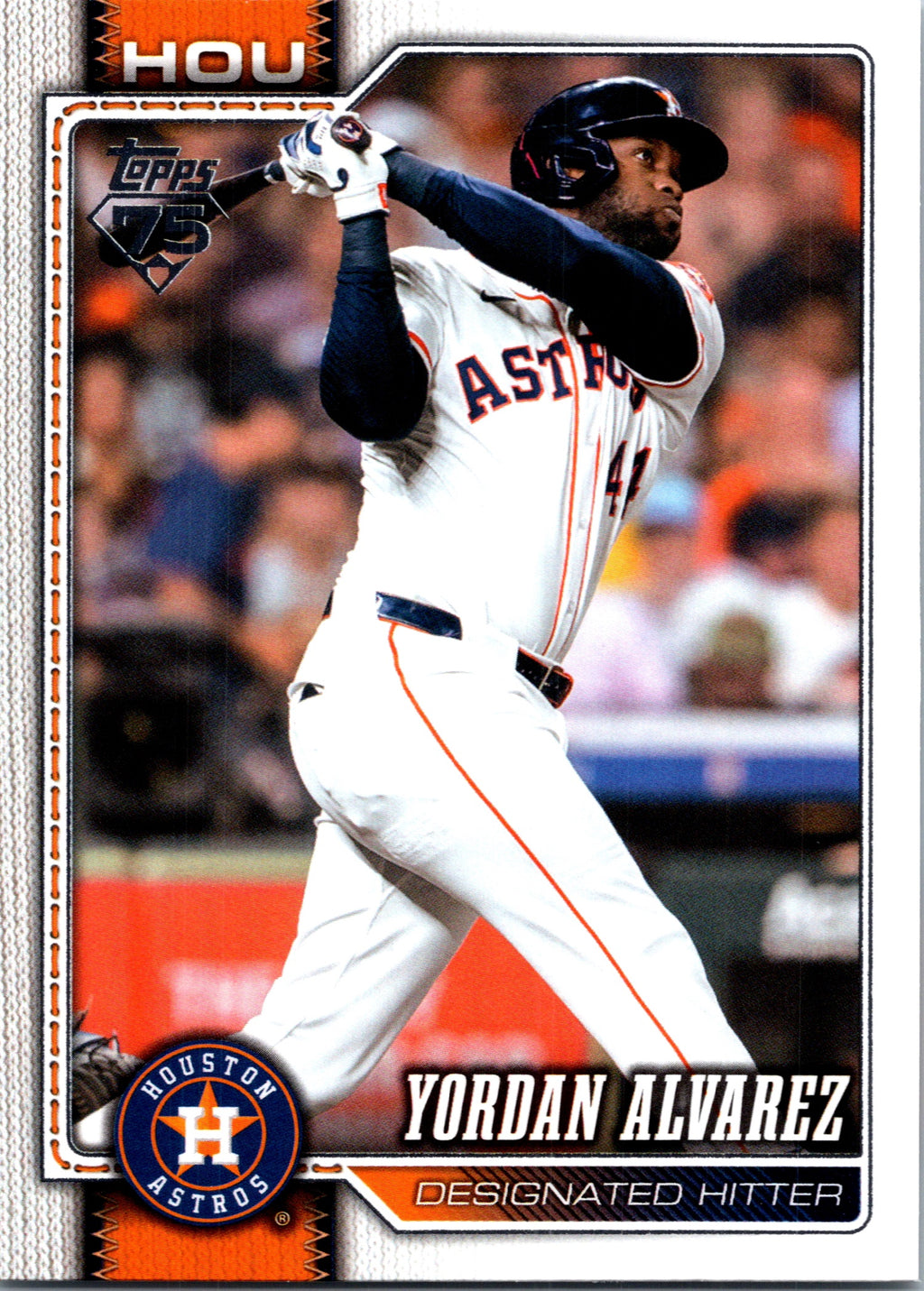 2026 Topps Yordan Alvarez #468 Base Card Houston Astros Near Mint or Better
