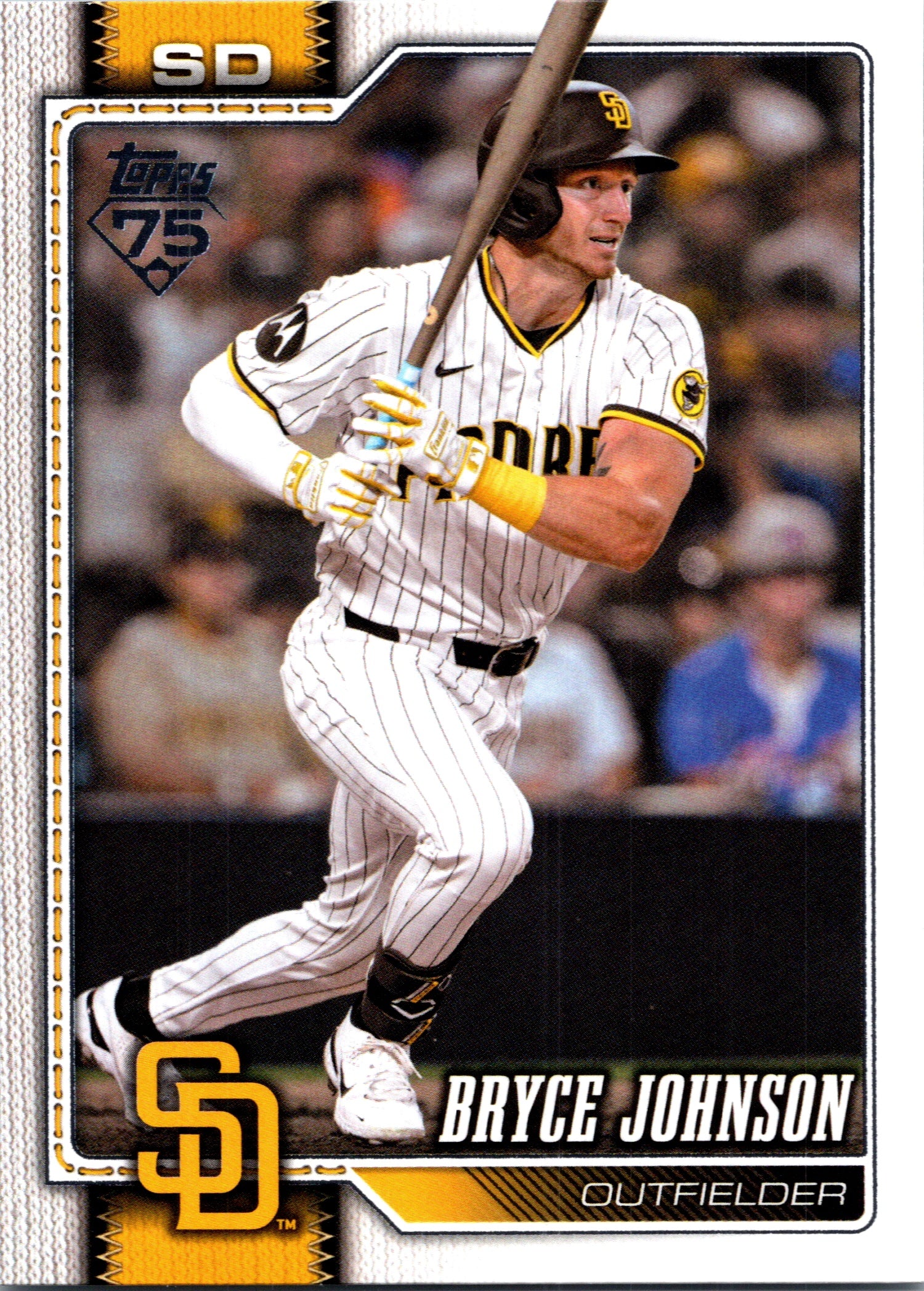 2026 Topps Bryce Johnson #403 Base Card San Diego Padres Near Mint or Better