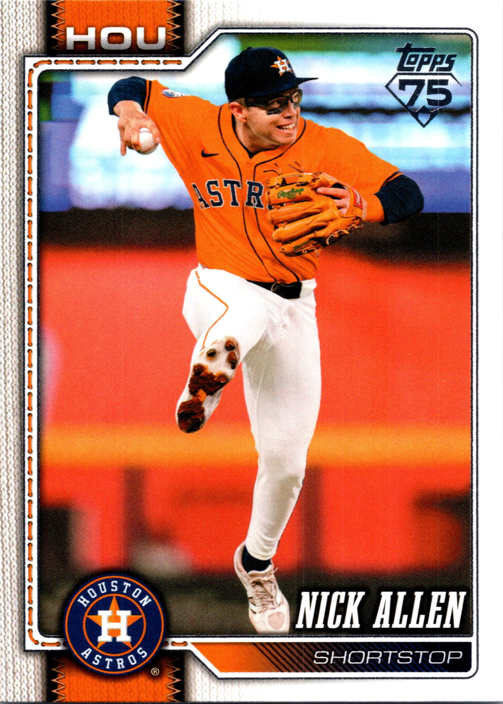 2026 Topps Nick Allen #389 Base Card Houston Astros Near Mint or Better