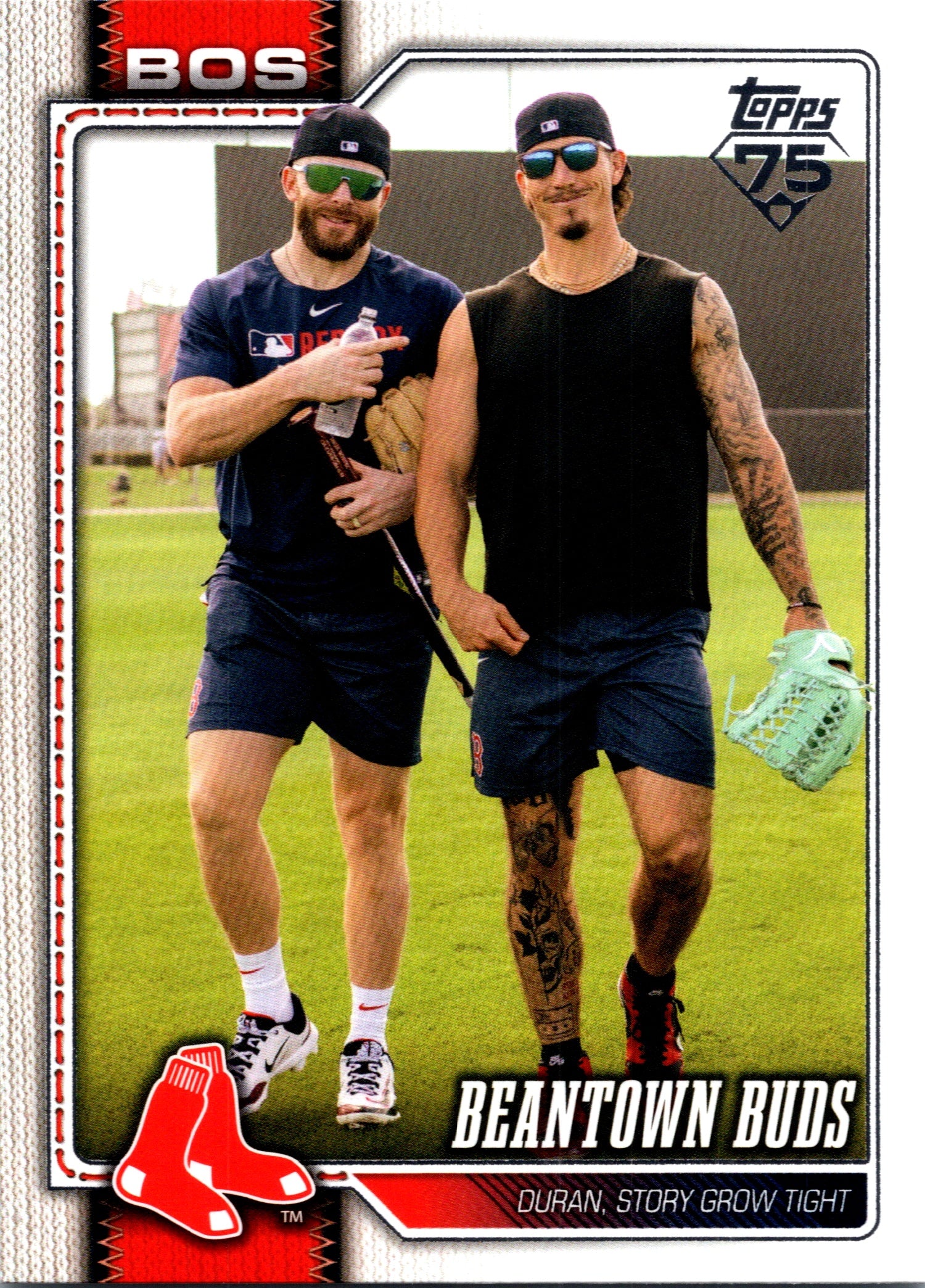 2026 Topps Beantown Buds Jarren Duran Trevor Story #576 Boston Red Sox Near Mint