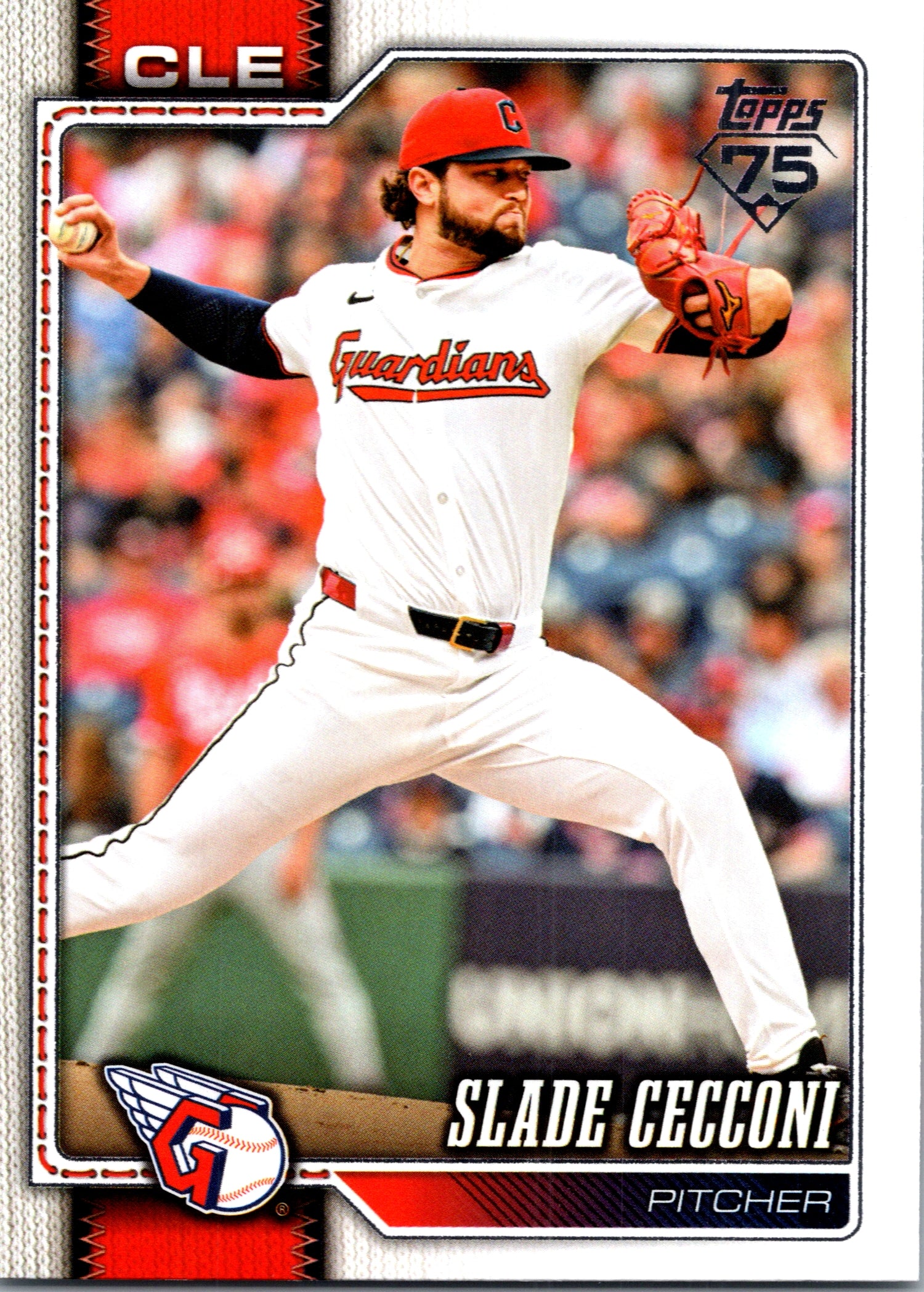 2026 Topps Slade Cecconi #641 Base Card Cleveland Guardians Near Mint or Better