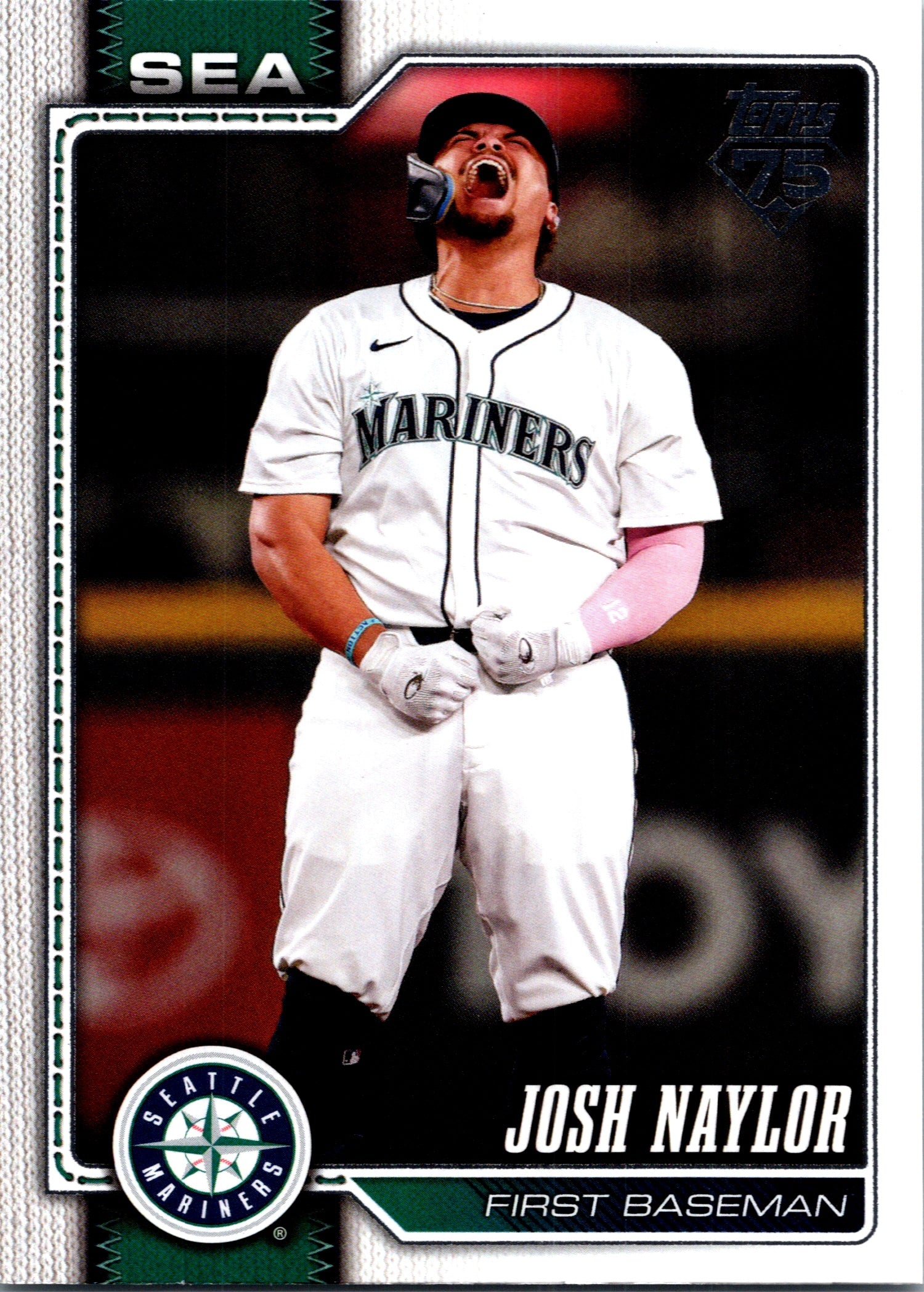 2026 Topps Josh Naylor #395 Base Card Seattle Mariners Near Mint or Better