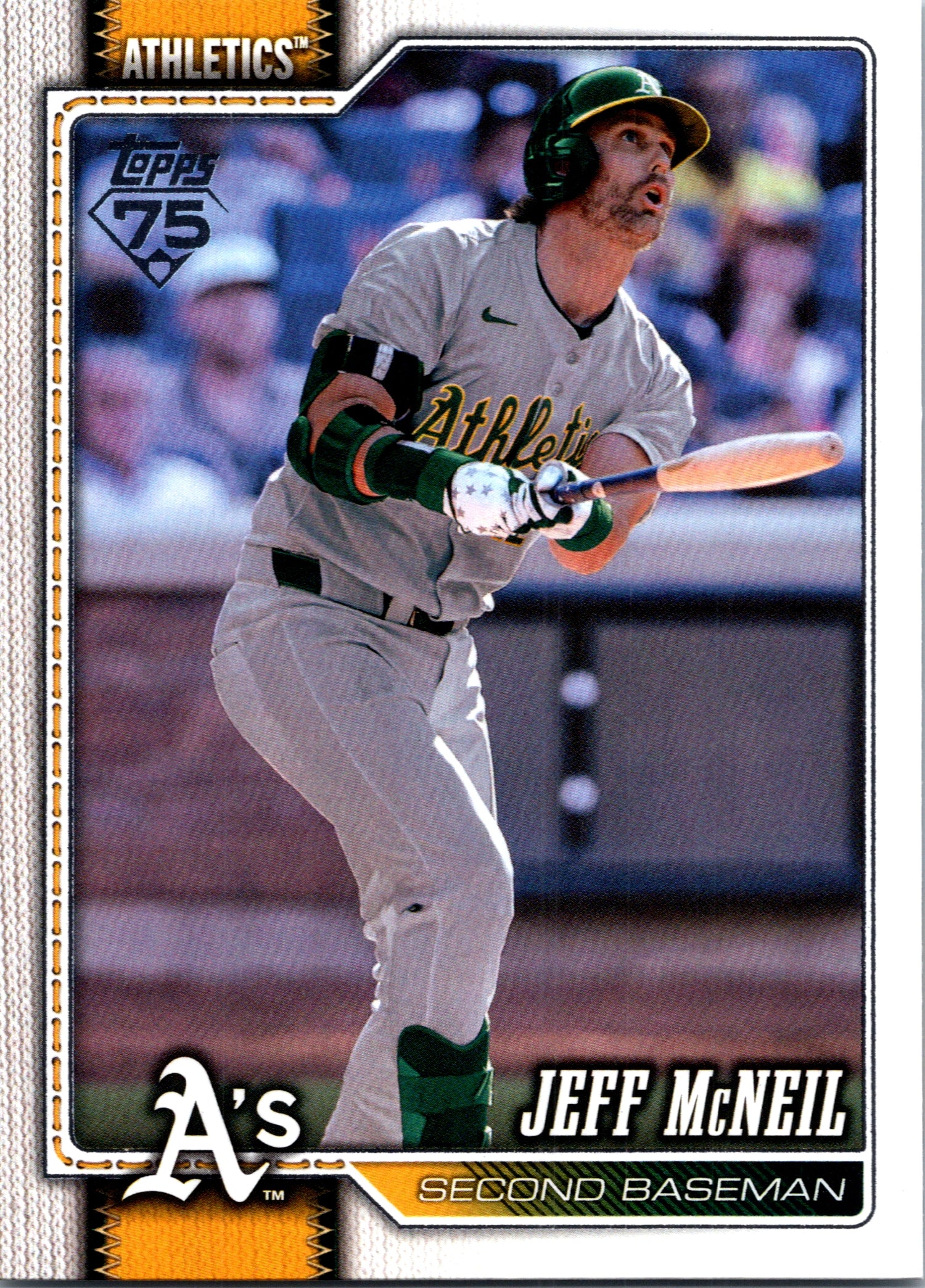 2026 Topps Jeff McNeil #662 Base Card Athletics Near Mint or Better