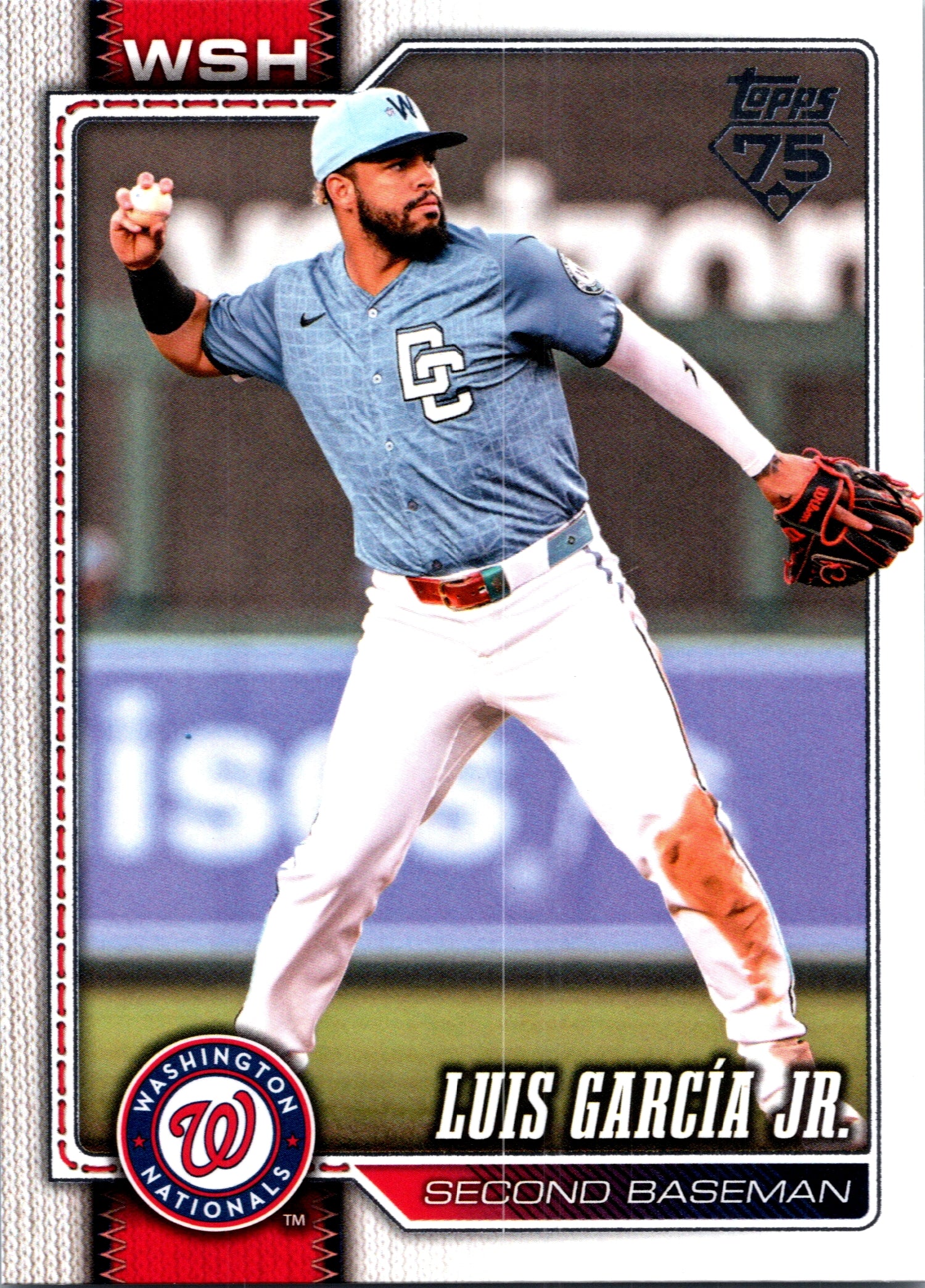 2026 Topps Luis García Jr. #364 Base Card Washington Nationals Near Mint