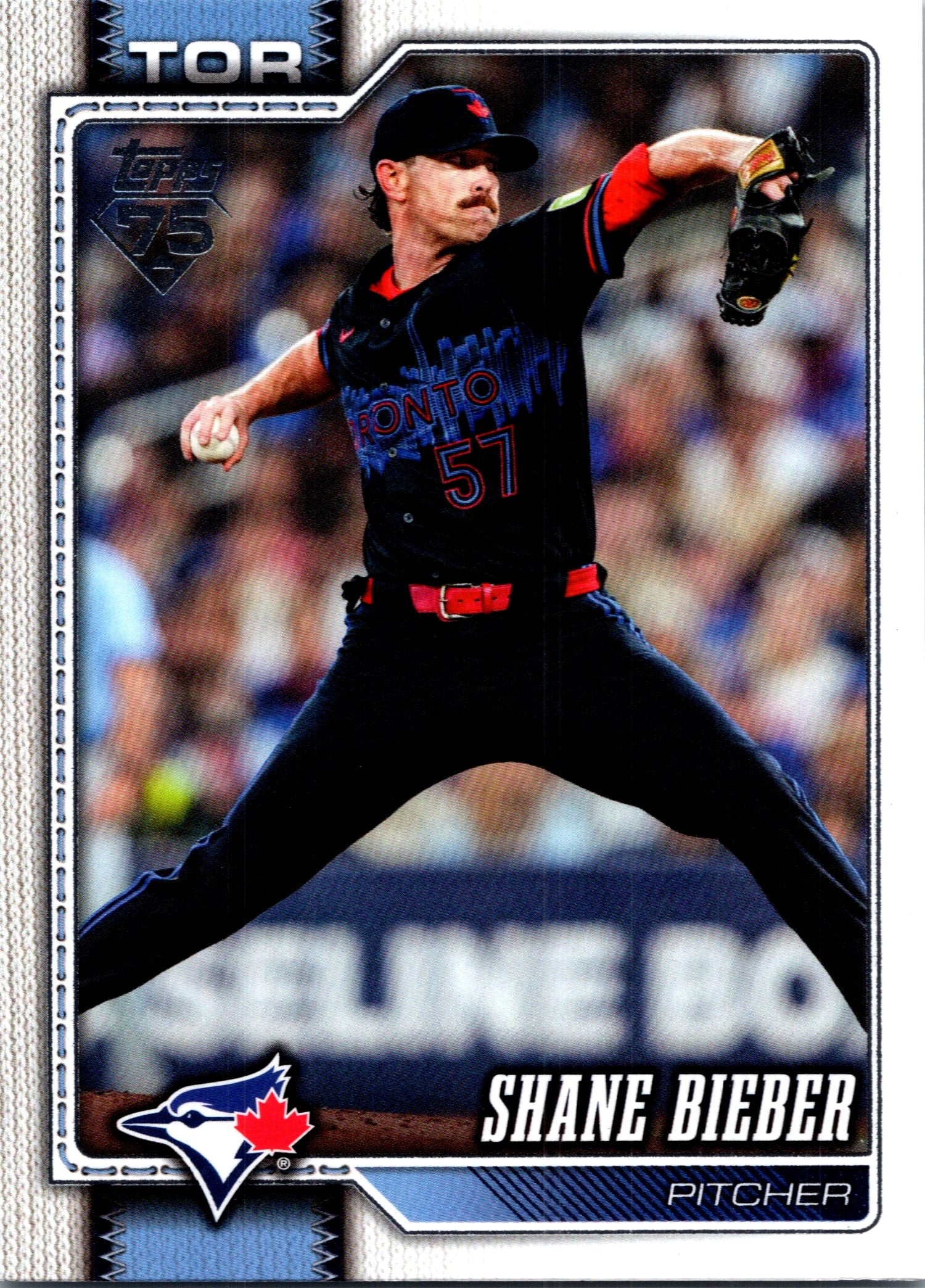 2026 Topps Shane Bieber #422 Base Card Toronto Blue Jays Near Mint or Better