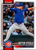 2026 Topps Justin Steele #486 Base Card Chicago Cubs Near Mint or Better