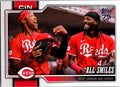 2026 Topps All Smiles Elly De La Cruz Will Benson #553 Cincinnati Reds Near Mint