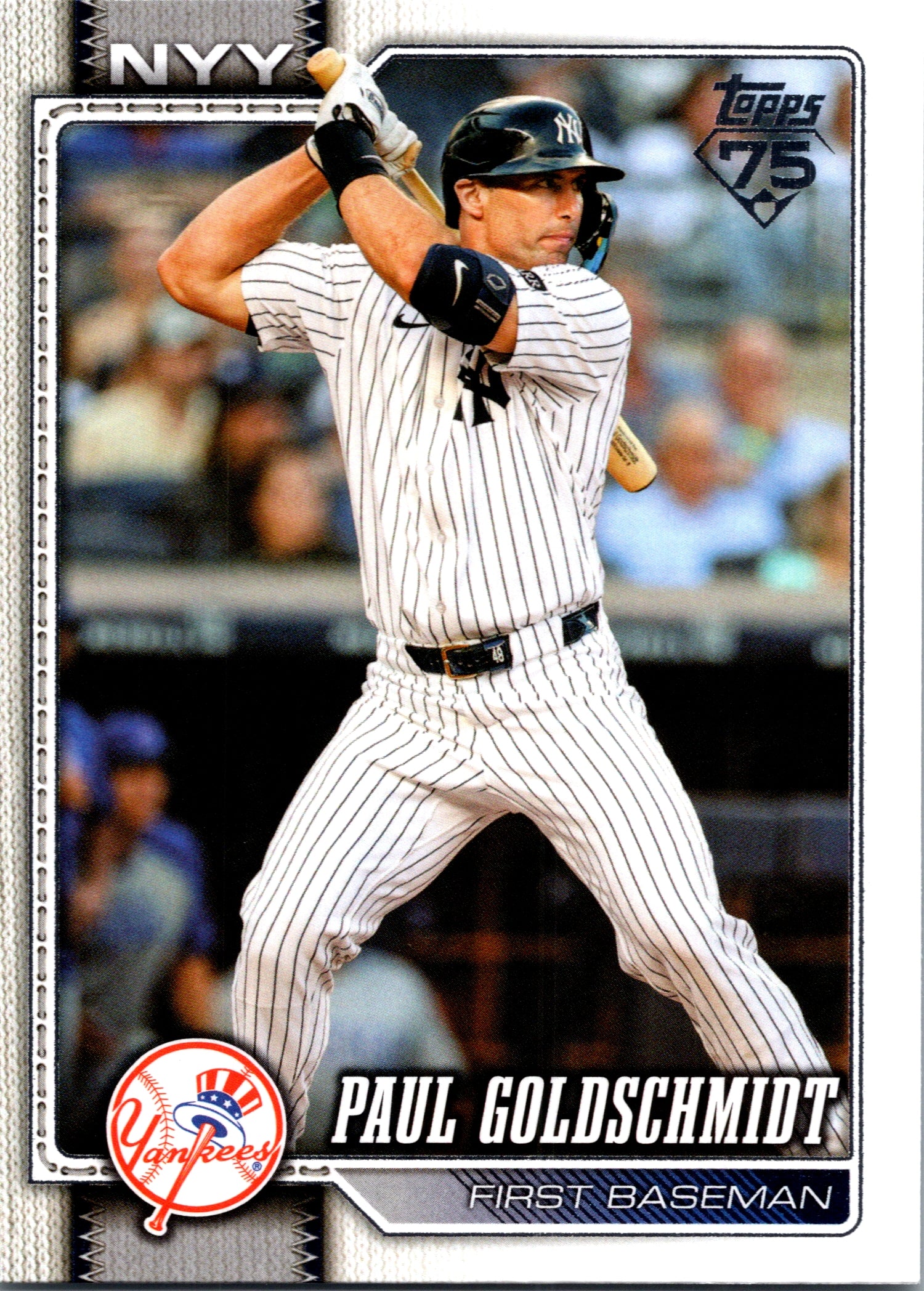 2026 Topps Paul Goldschmidt #597 Base Card New York Yankees Near Mint or Better