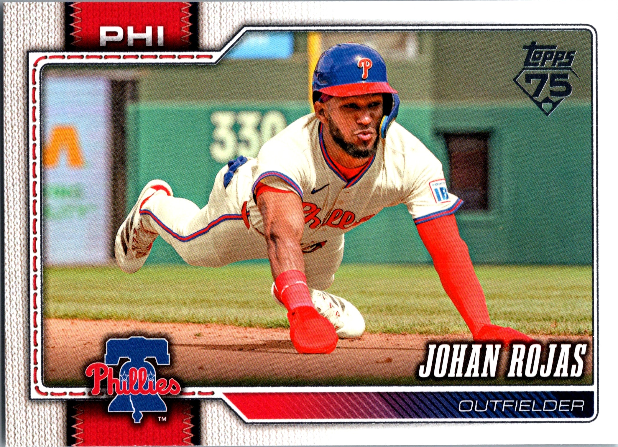 2026 Topps Johan Rojas #637 Base Card Philadelphia Phillies Near Mint or Better