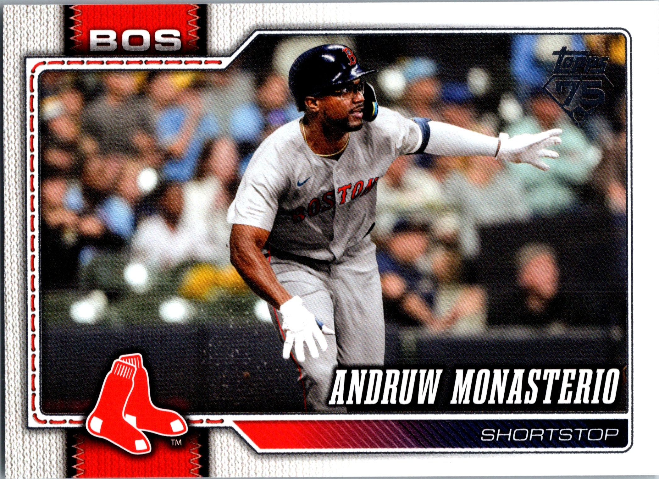 2026 Topps Andruw Monasterio #653 Boston Red Sox Near Mint or Better