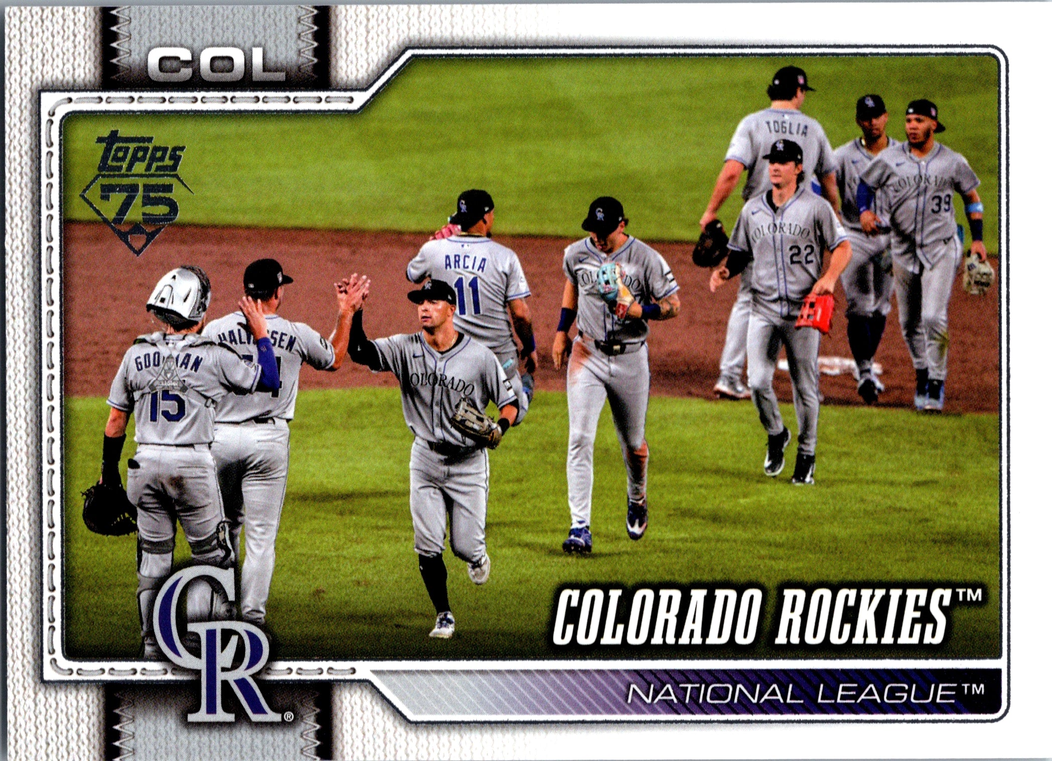 2026 Topps Colorado Rockies #508 Colorado Rockies Near Mint or Better