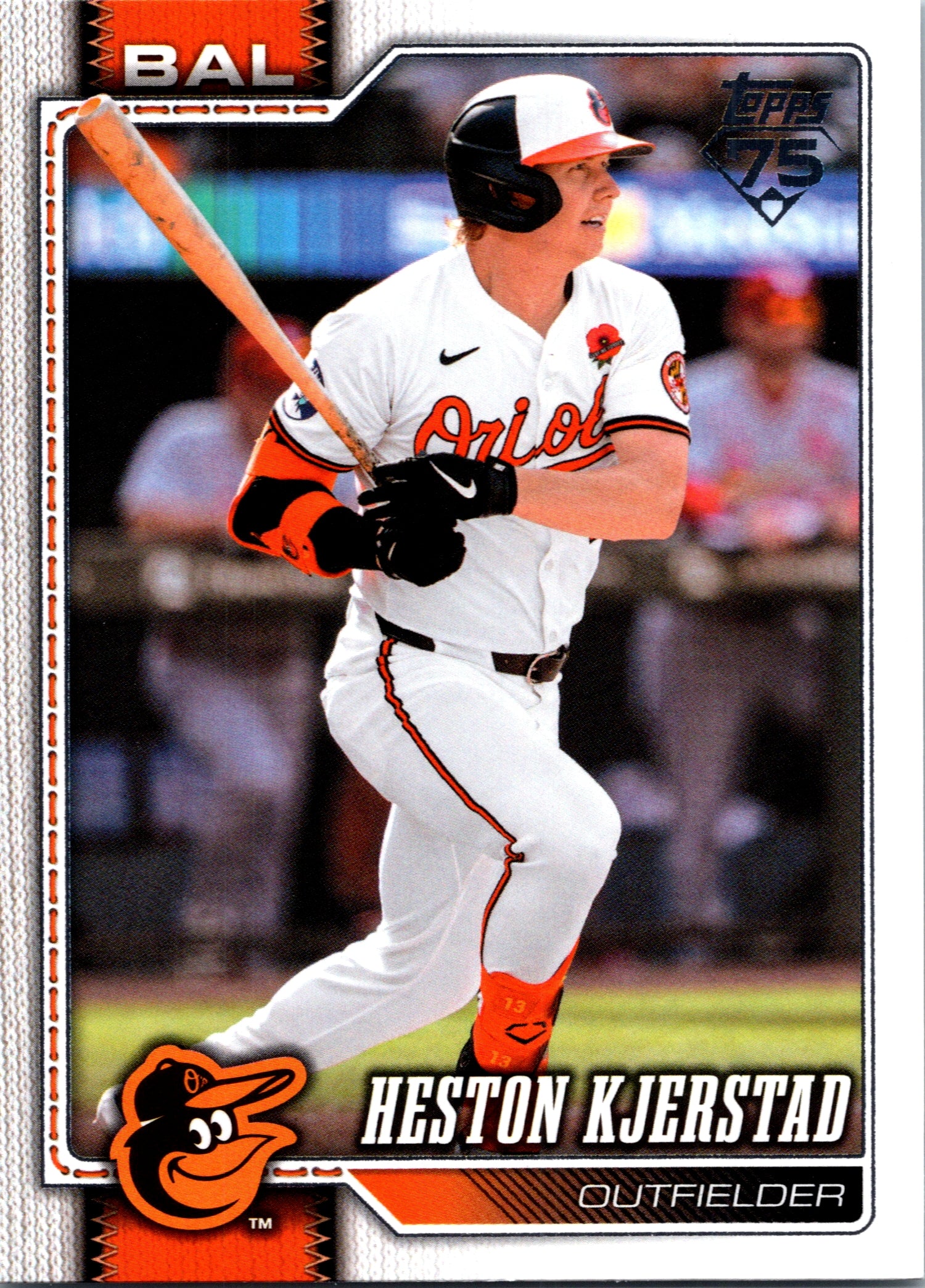 2026 Topps Heston Kjerstad #523 Baltimore Orioles Near Mint or Better