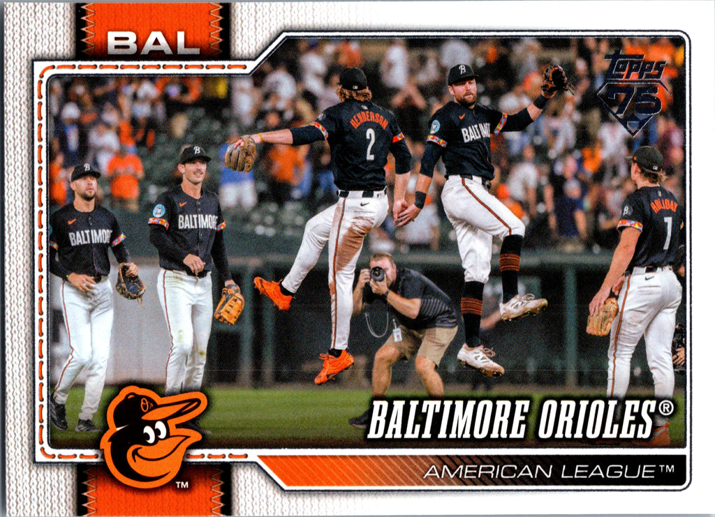 2026 Topps Baltimore Orioles #654 Baltimore Orioles Near Mint or Better