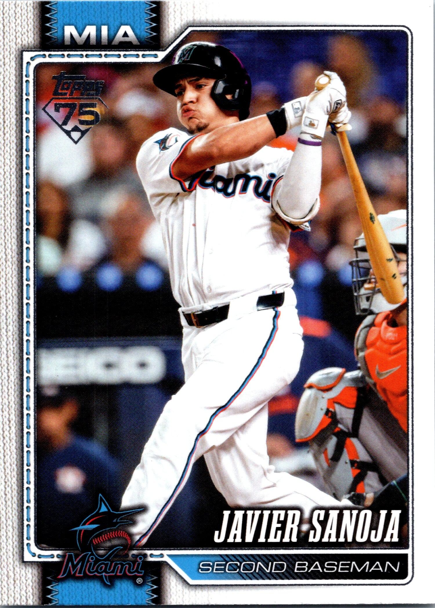 2026 Topps Javier Sanoja #399 Miami Marlins Near Mint or Better