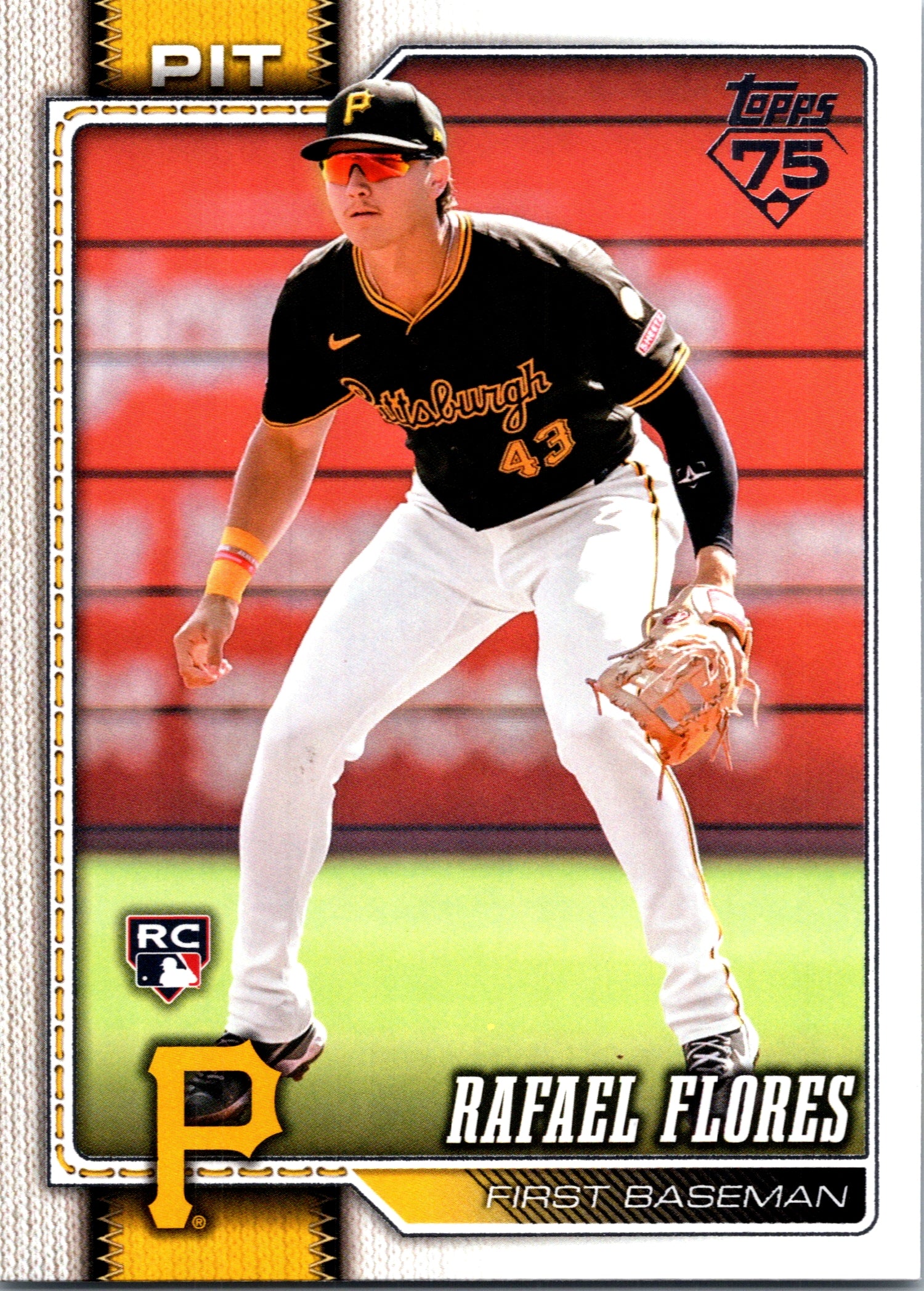 2026 Topps Rafael Flores #623 Pittsburgh Pirates Near Mint or Better