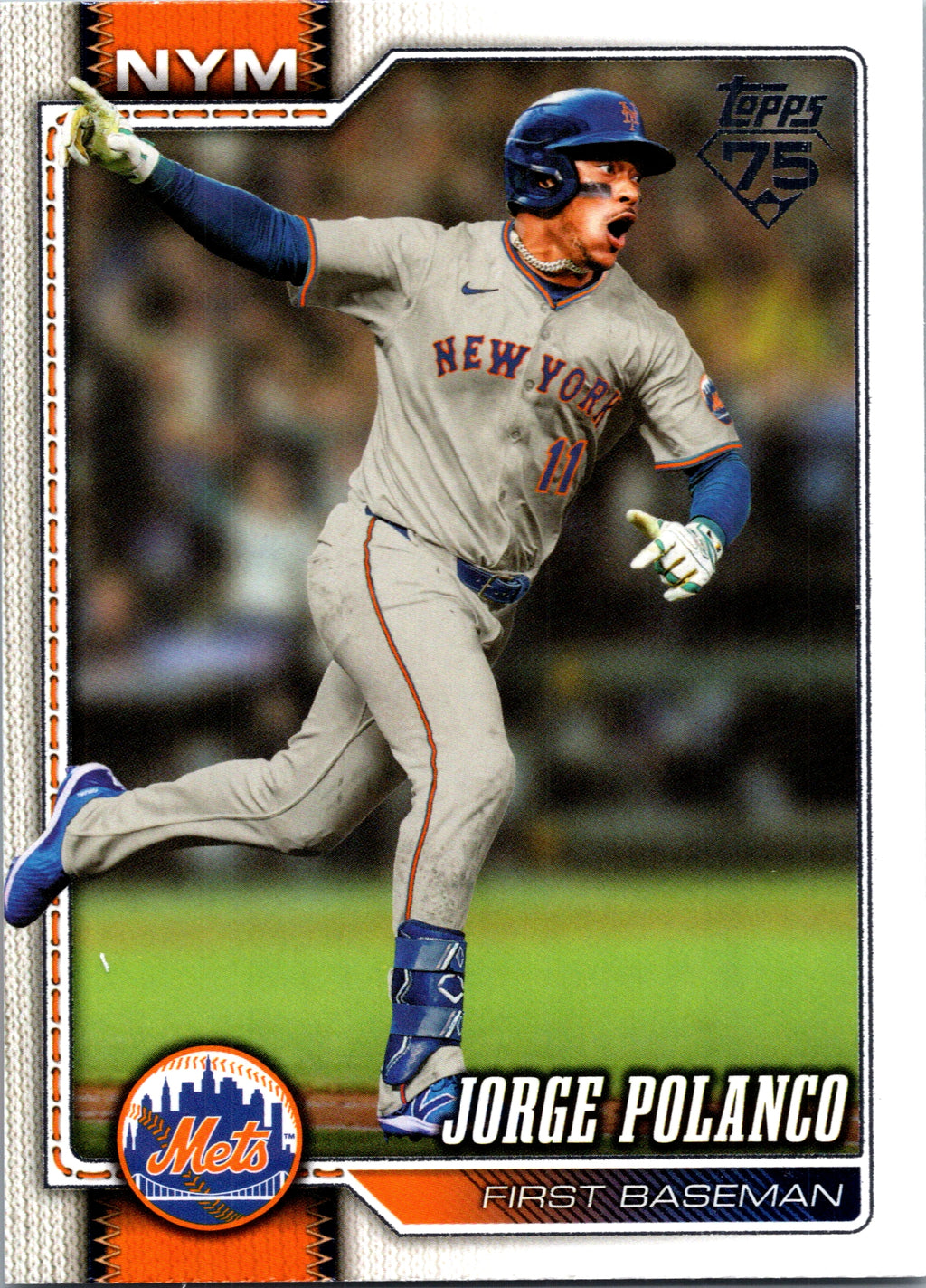 2026 Topps Jorge Polanco #676 New York Mets Near Mint or Better