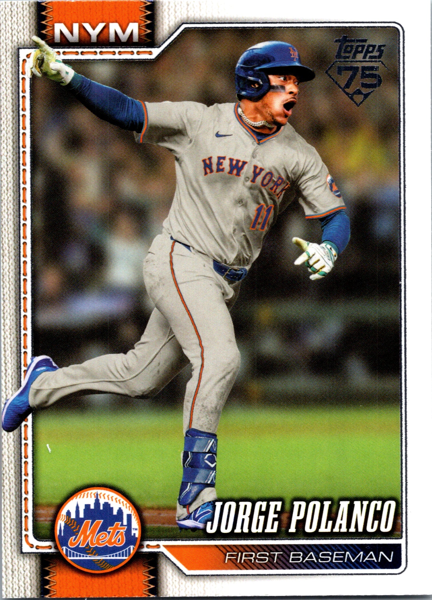 2026 Topps Jorge Polanco #676 New York Mets Near Mint or Better