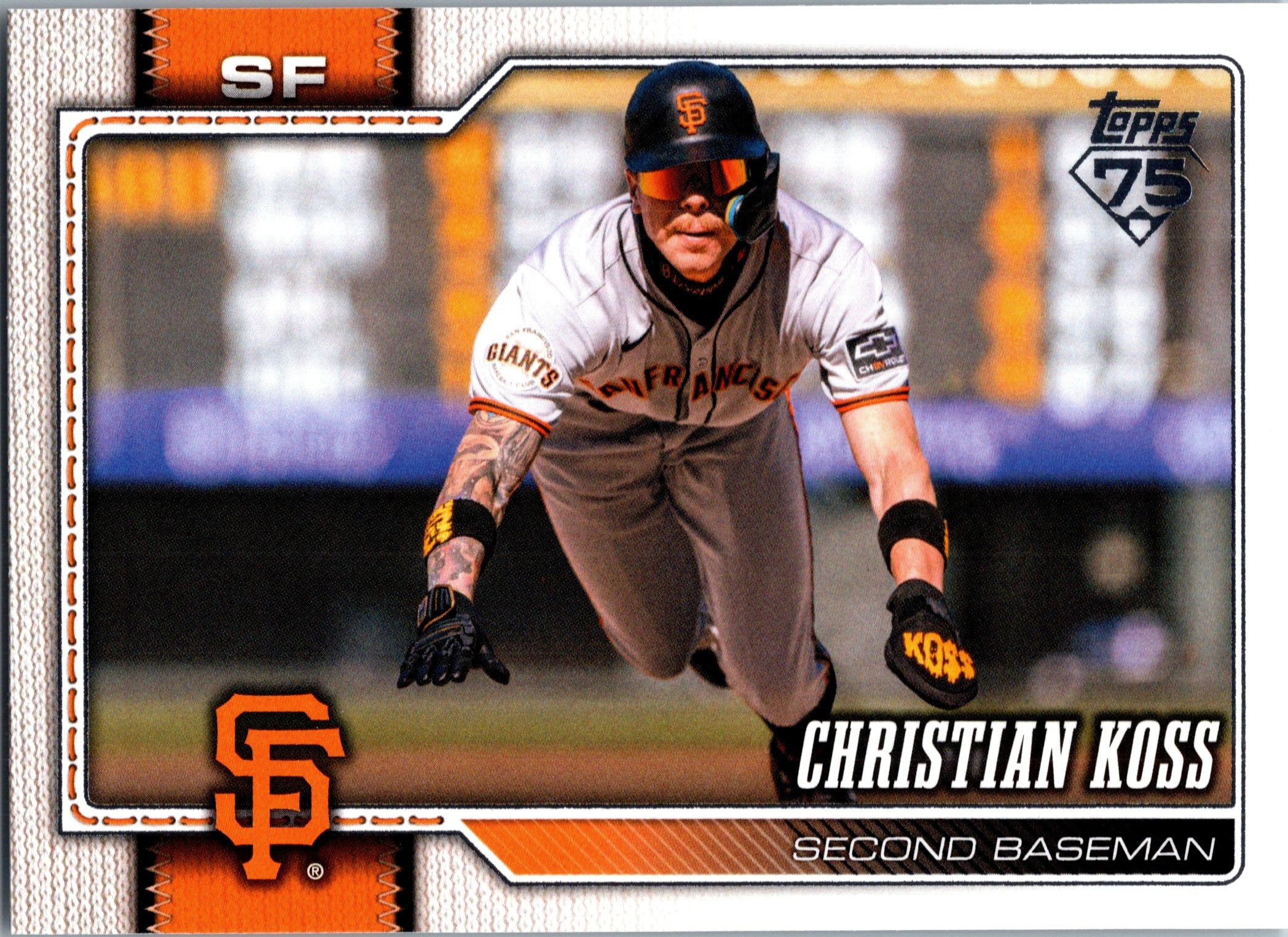 2026 Topps Christian Koss #472 San Francisco Giants Near Mint or Better