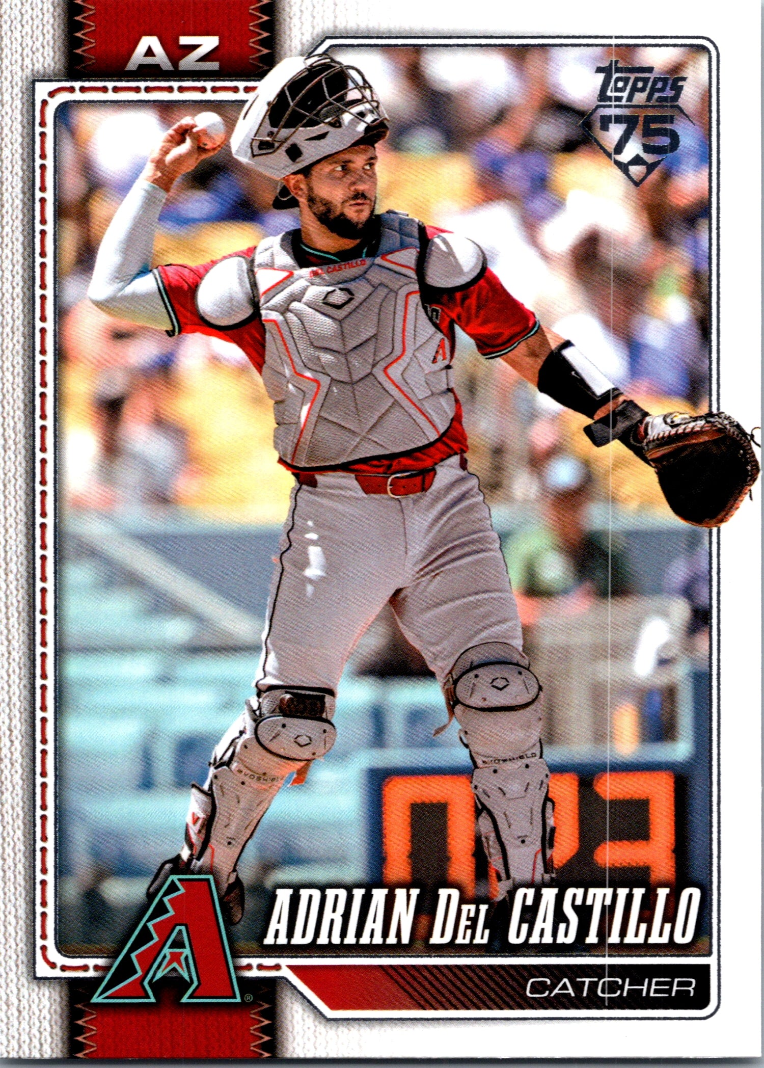 2026 Topps Adrian Del Castillo #460 Arizona Diamondbacks Near Mint or Better