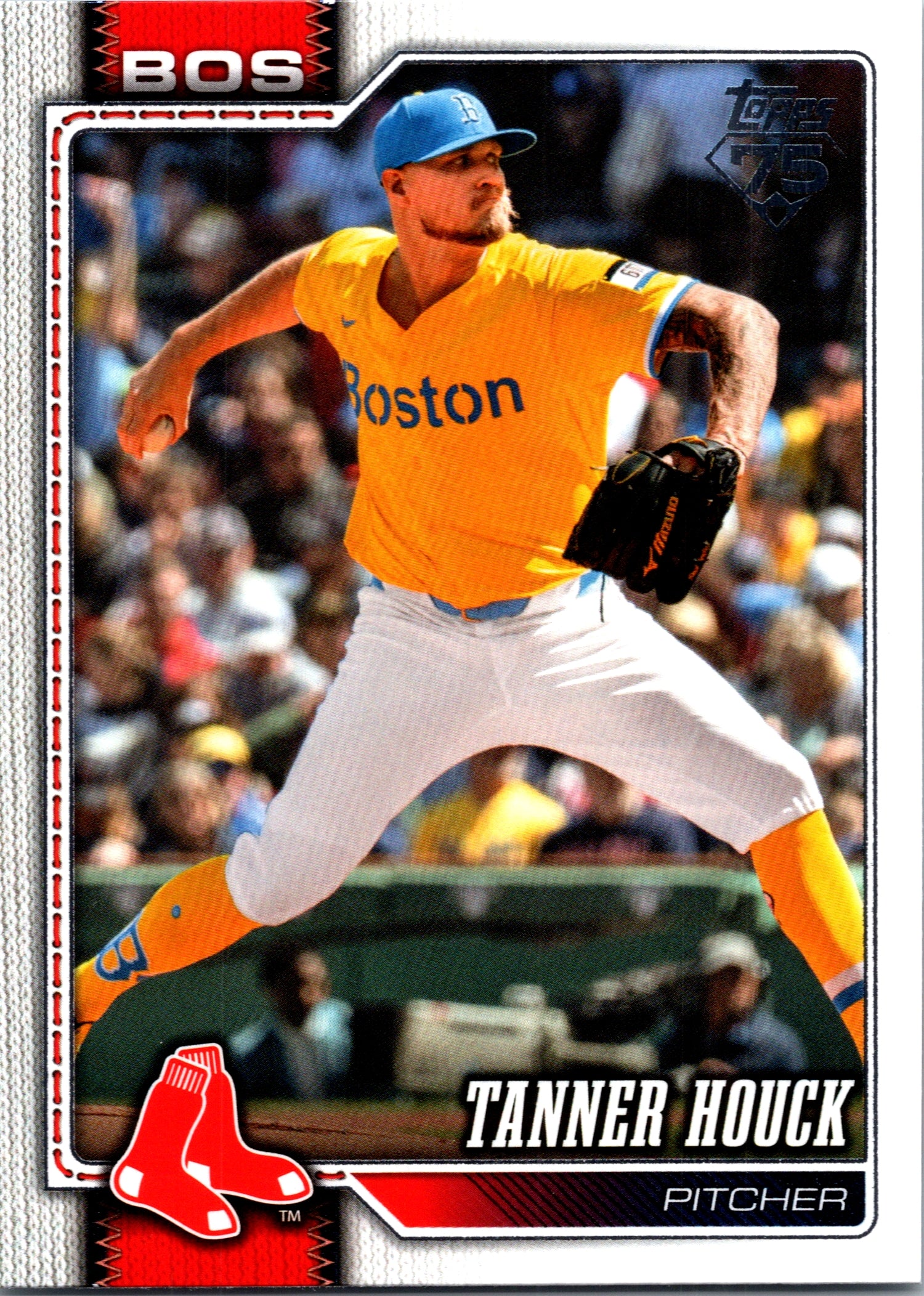 2026 Topps Tanner Houck #504 Boston Red Sox Near Mint or Better