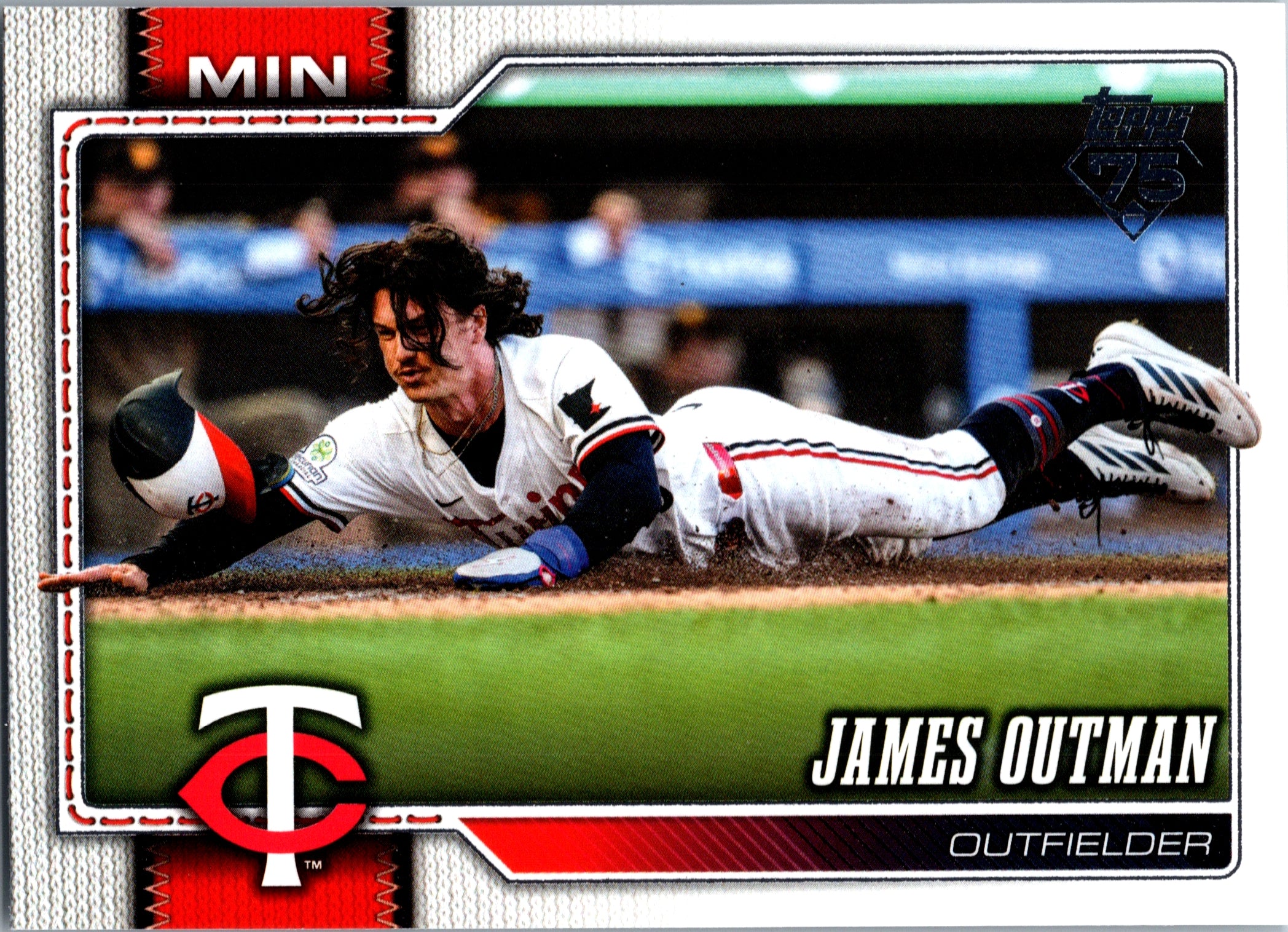 2026 Topps James Outman #489 Minnesota Twins Near Mint or Better