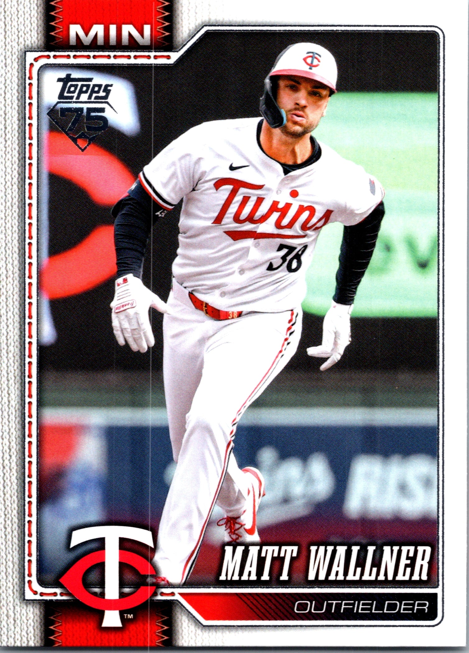 2026 Topps Matt Wallner #426 Minnesota Twins Near Mint or Better