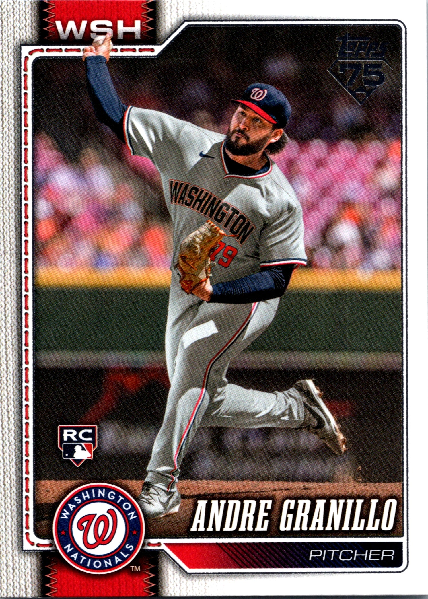 2026 Topps Andre Granillo #674 Washington Nationals Near Mint or Better