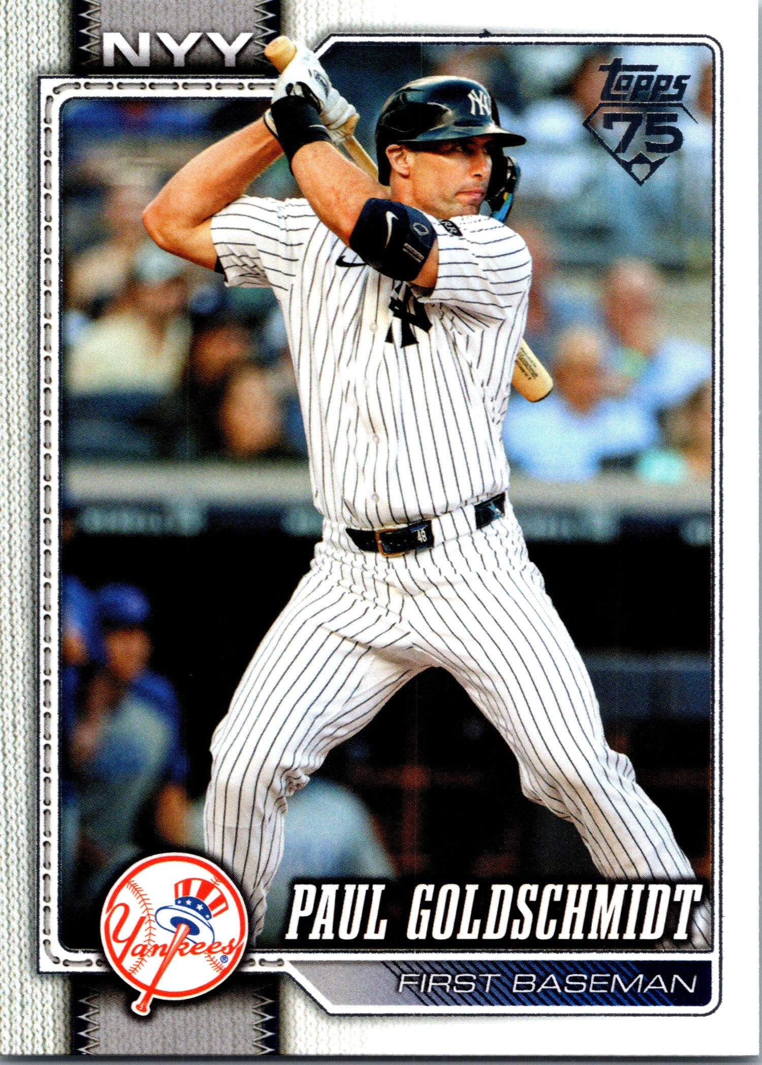 2026 Topps Paul Goldschmidt #597 New York Yankees Near Mint or Better