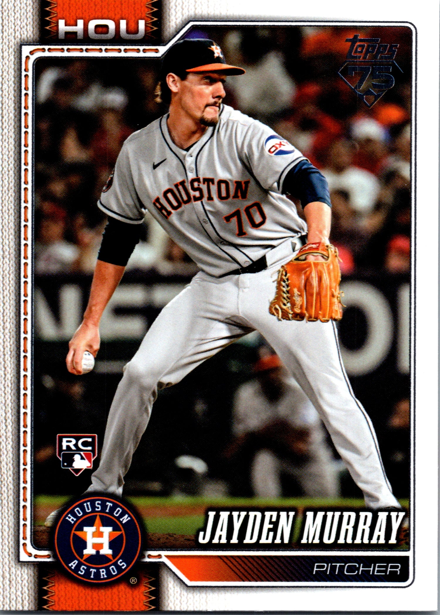 2026 Topps Jayden Murray #664 Houston Astros Near Mint or Better