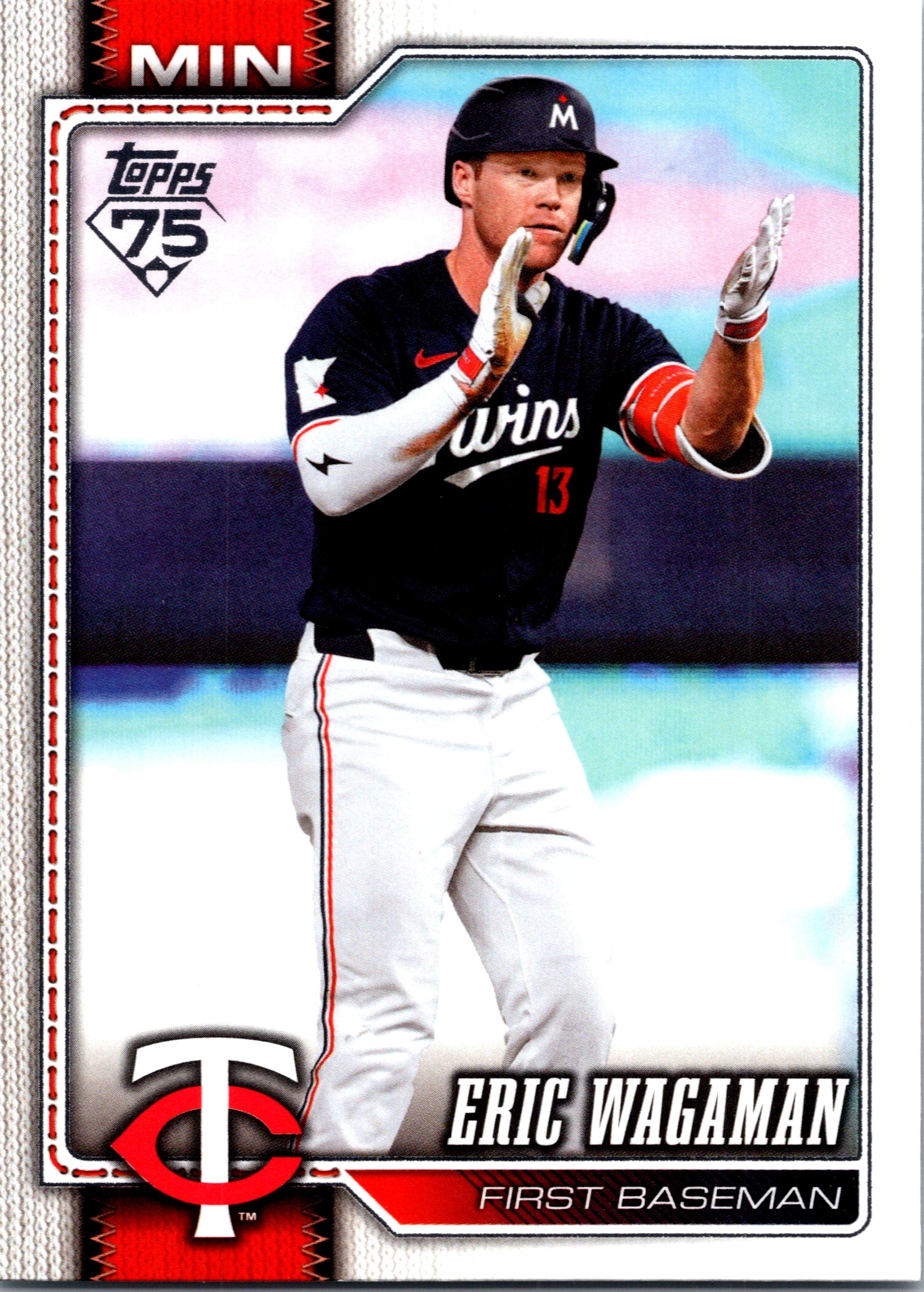 2026 Topps Eric Wagaman #394 Minnesota Twins Near Mint or Better