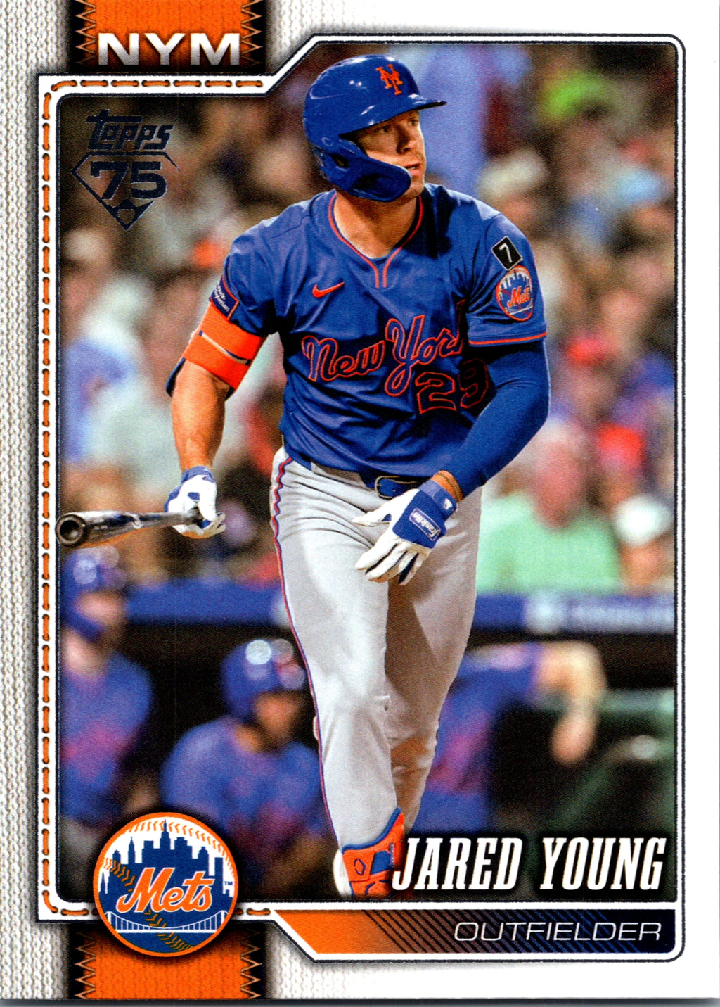 2026 Topps Jared Young #699 New York Mets Near Mint or Better