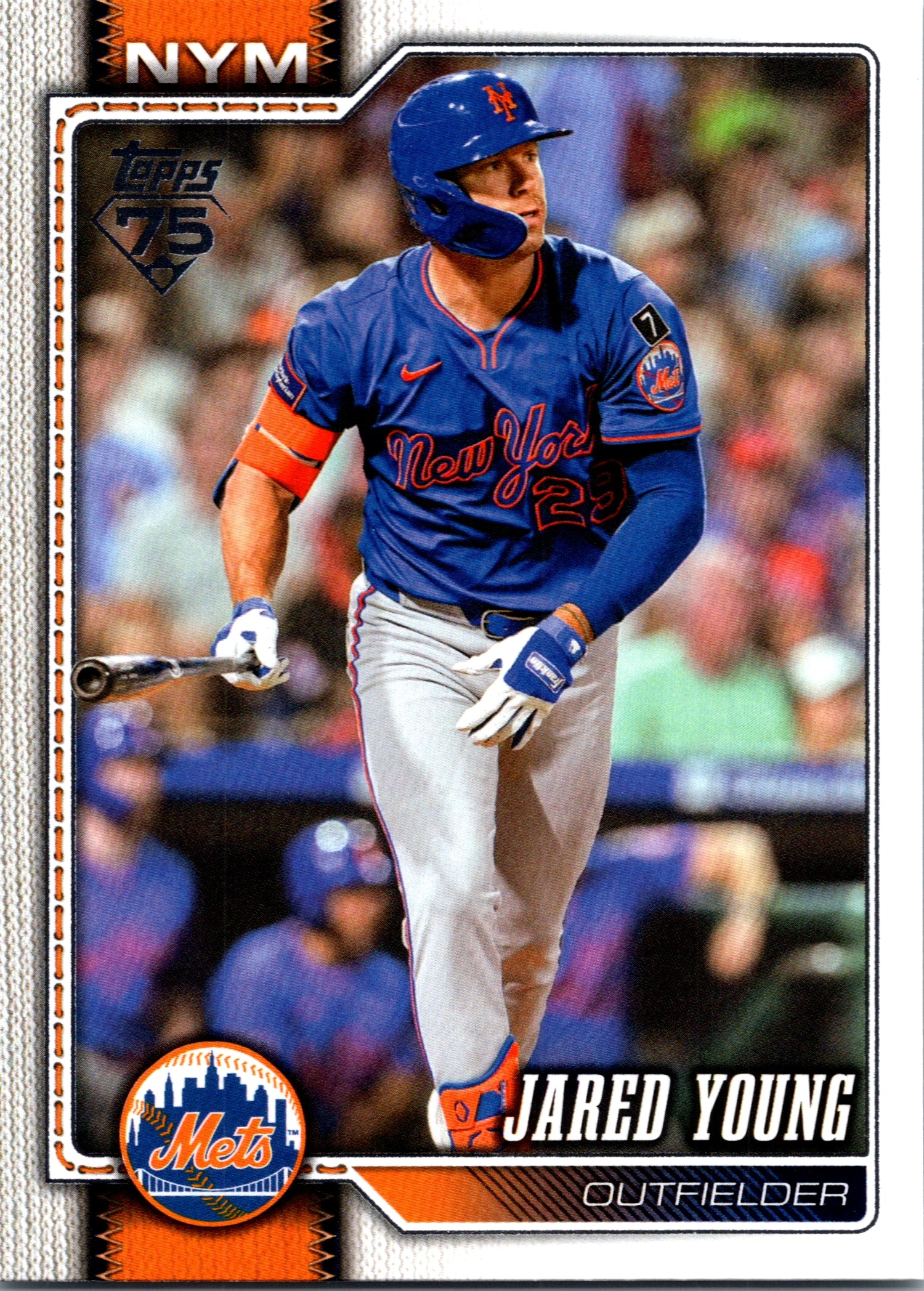 2026 Topps Jared Young #699 New York Mets Near Mint or Better
