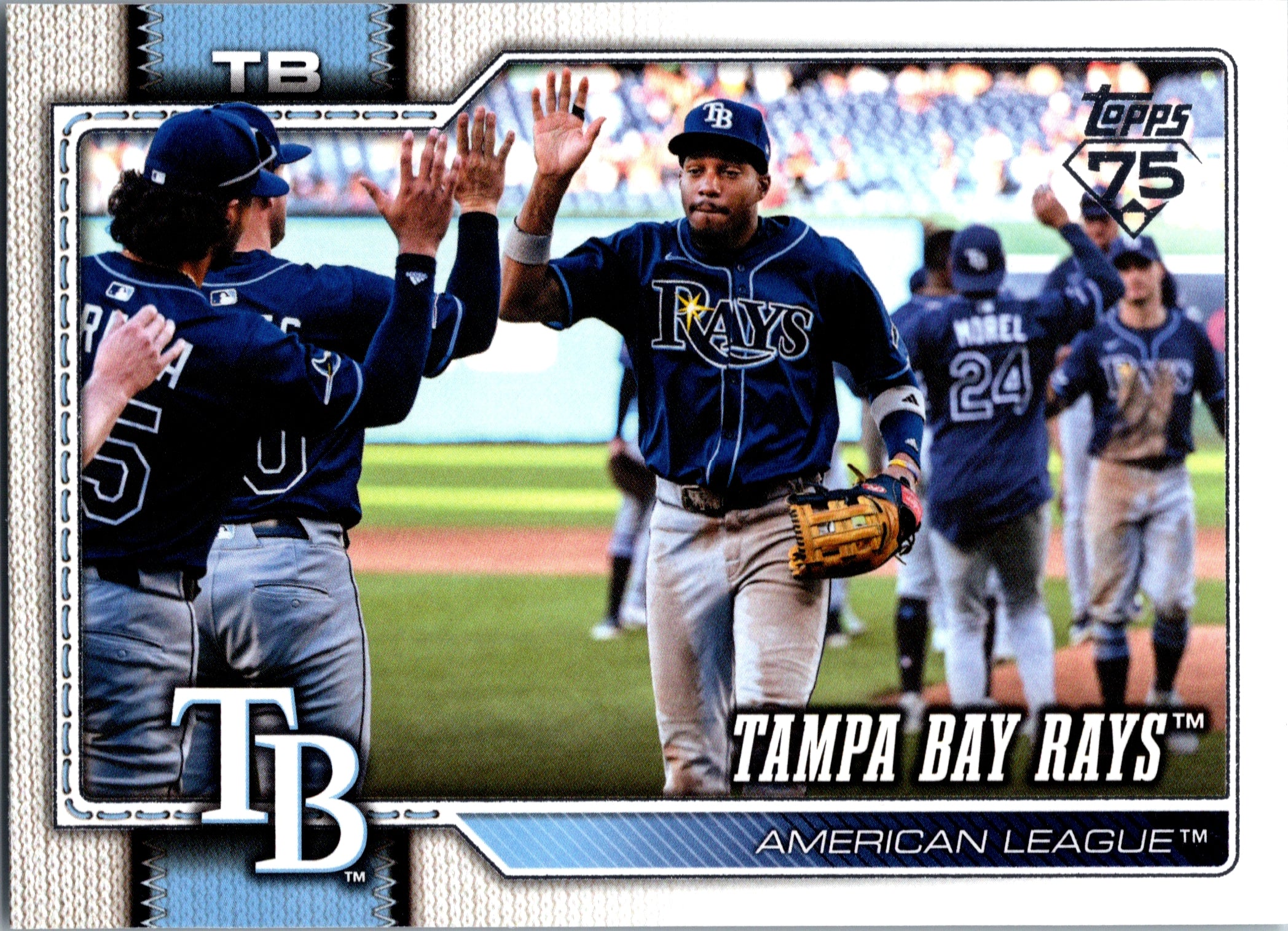 2026 Topps Tampa Bay Rays #408 Tampa Bay Rays Near Mint or Better