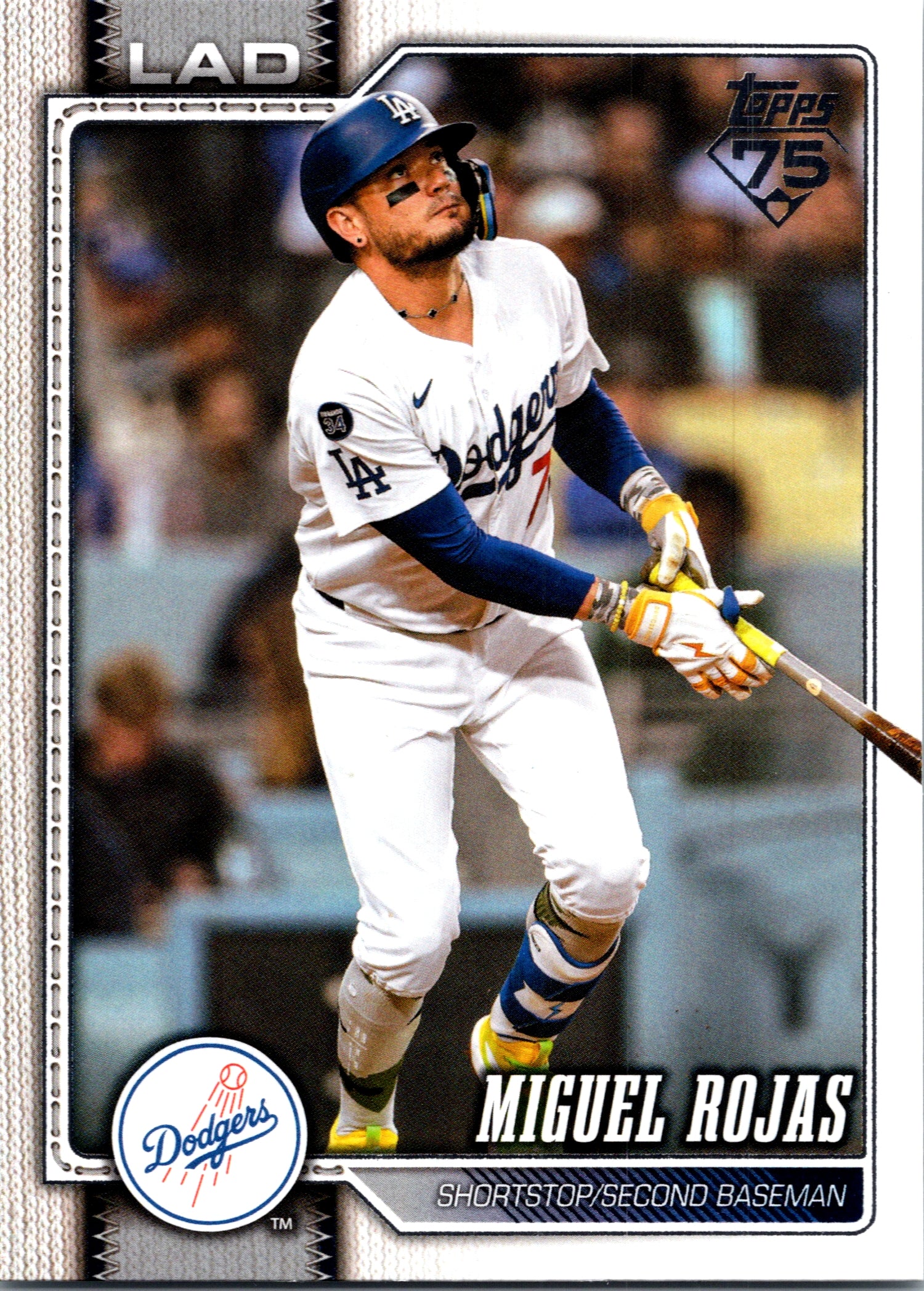 2026 Topps Miguel Rojas #502 Los Angeles Dodgers Near Mint or Better