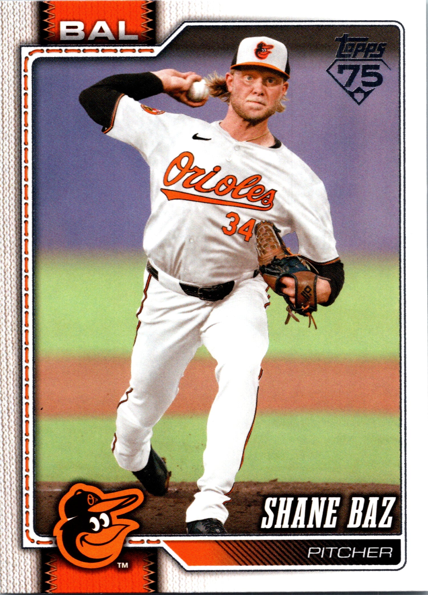 2026 Topps Shane Baz #475 Baltimore Orioles Near Mint or Better