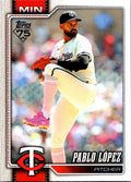 2026 Topps Pablo López #509 Minnesota Twins Near Mint or Better