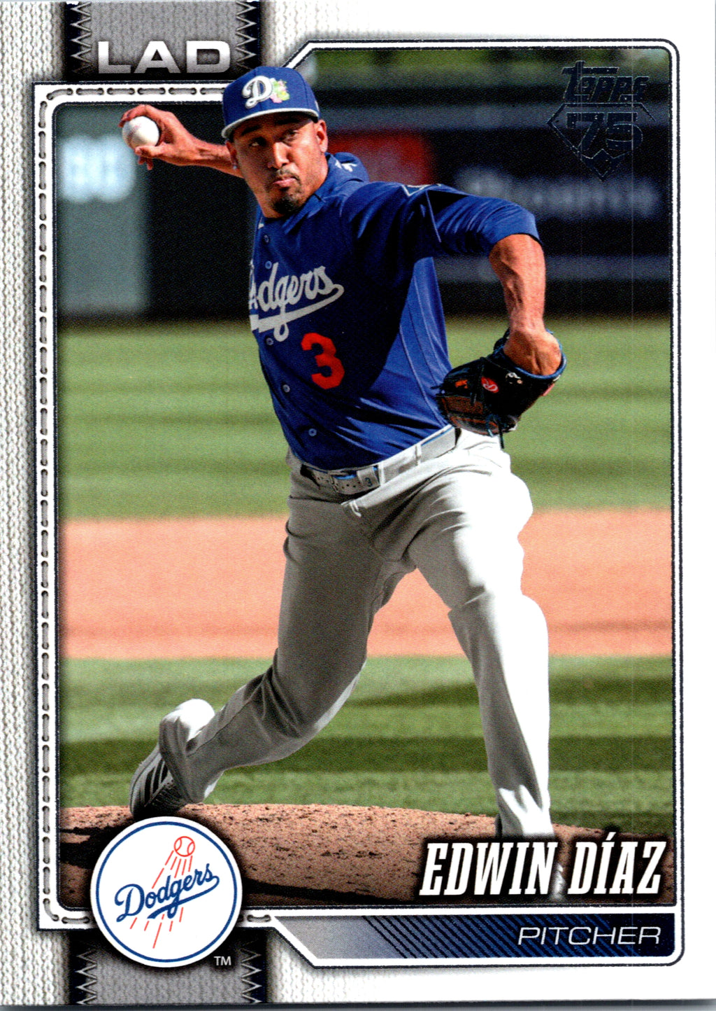 2026 Topps Edwin Díaz #506 Los Angeles Dodgers Near Mint or Better