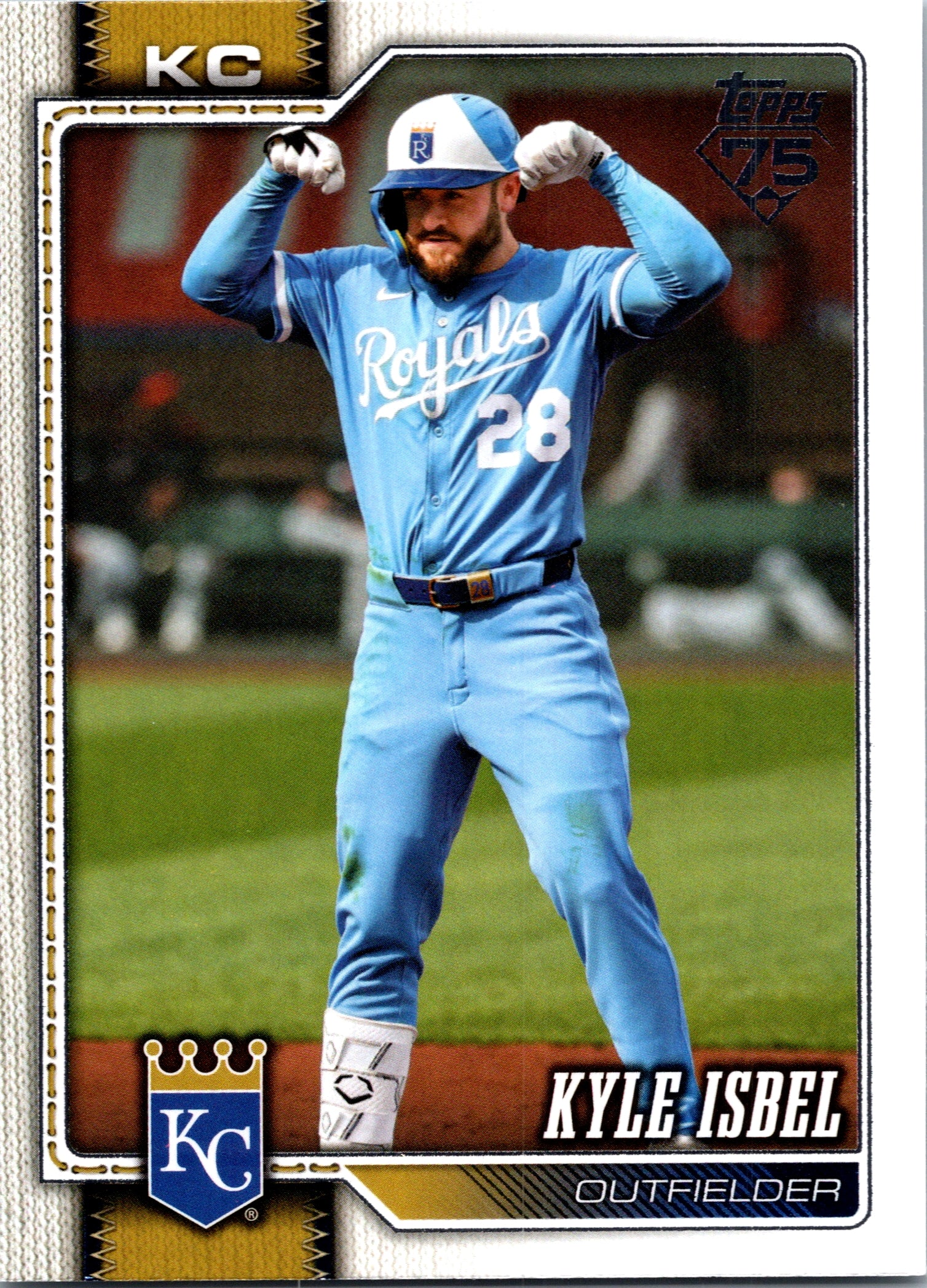 2026 Topps Kyle Isbel #689 Kansas City Royals Near Mint or Better