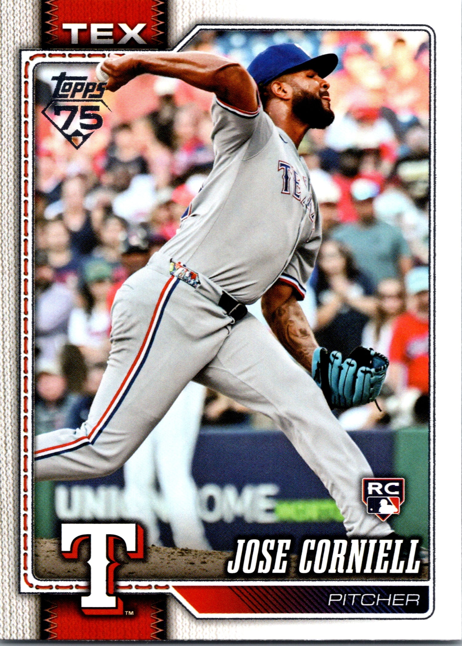 2026 Topps Jose Corniell #665 Texas Rangers Near Mint or Better