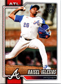 2026 Topps Raisel Iglesias #396 Atlanta Braves Near Mint or Better