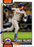 2026 Topps Jorge Polanco #676 New York Mets Near Mint or Better