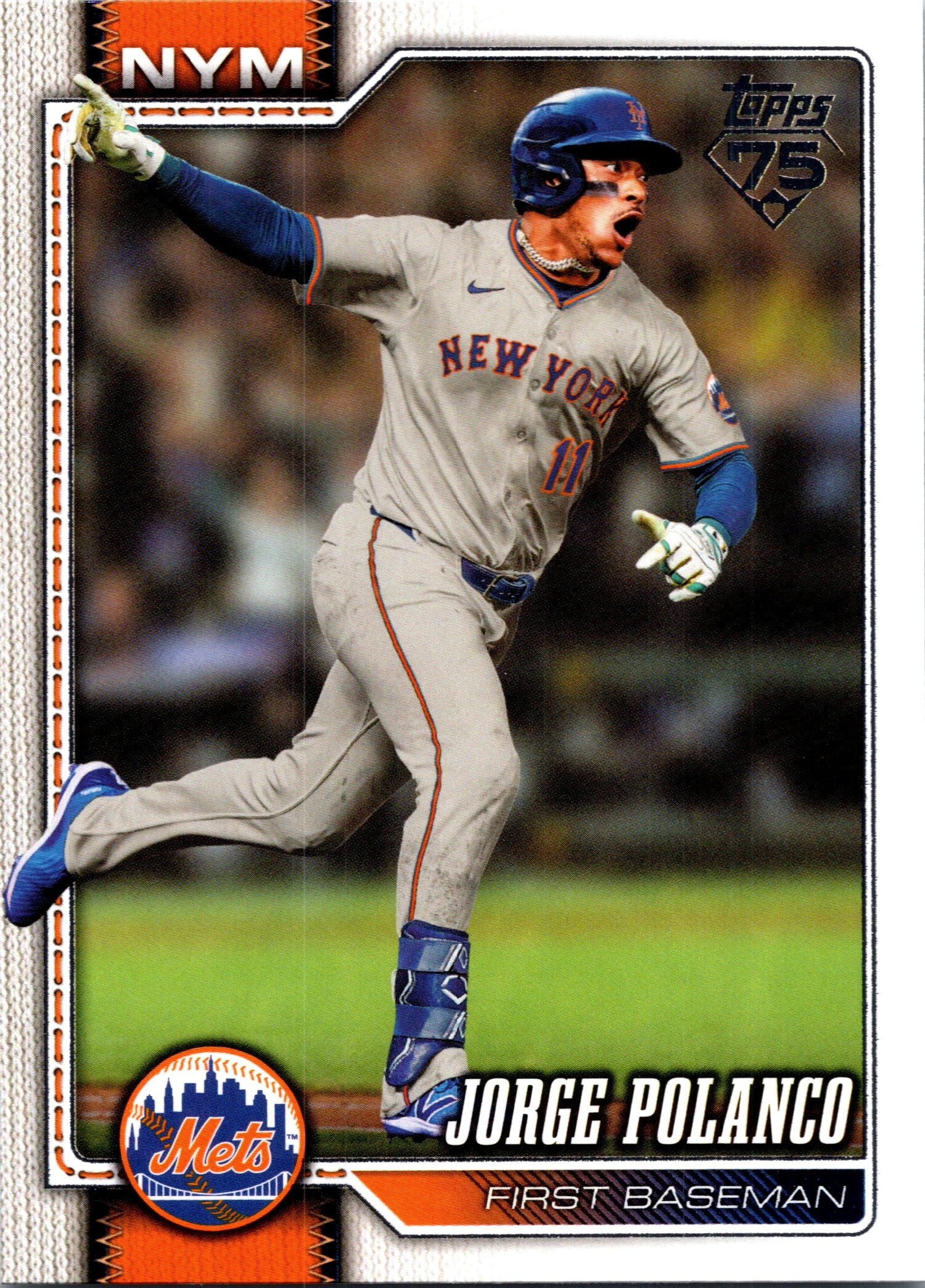 2026 Topps Jorge Polanco #676 New York Mets Near Mint or Better