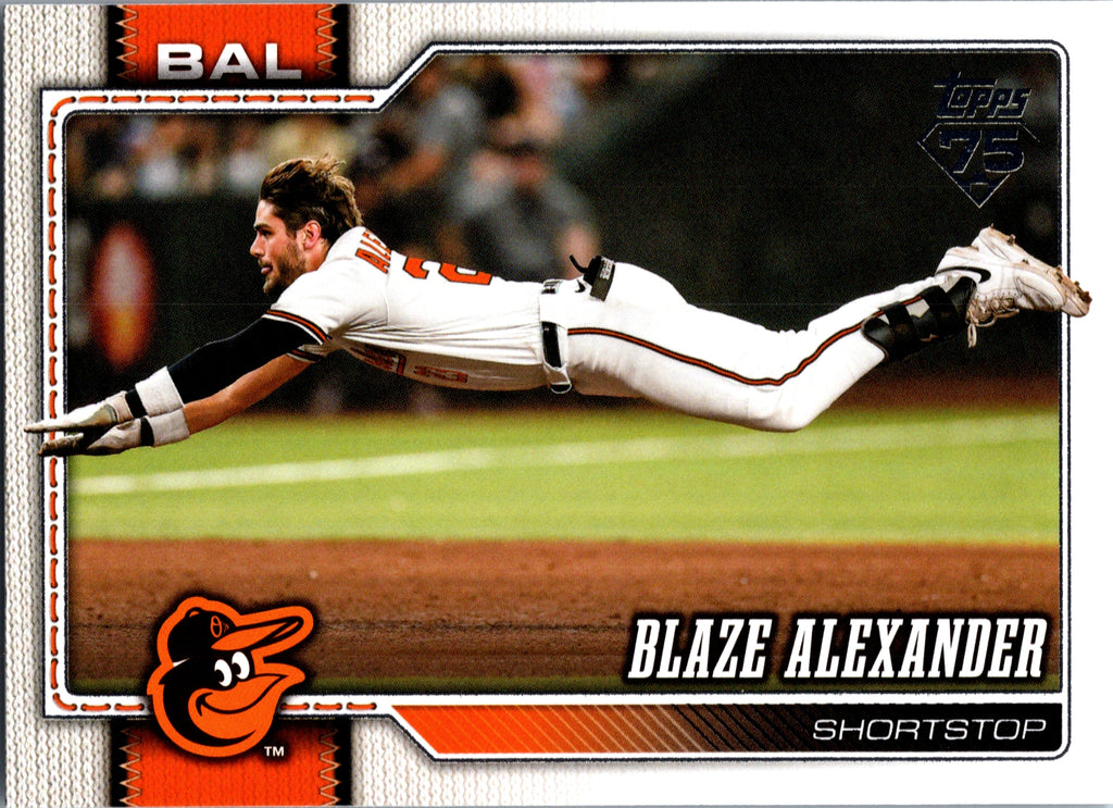 2026 Topps Blaze Alexander #515 Baltimore Orioles Near Mint or Better