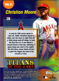 2026 Topps Christian Moore #TOG-21 Titans of the Game Angels Rookie NM