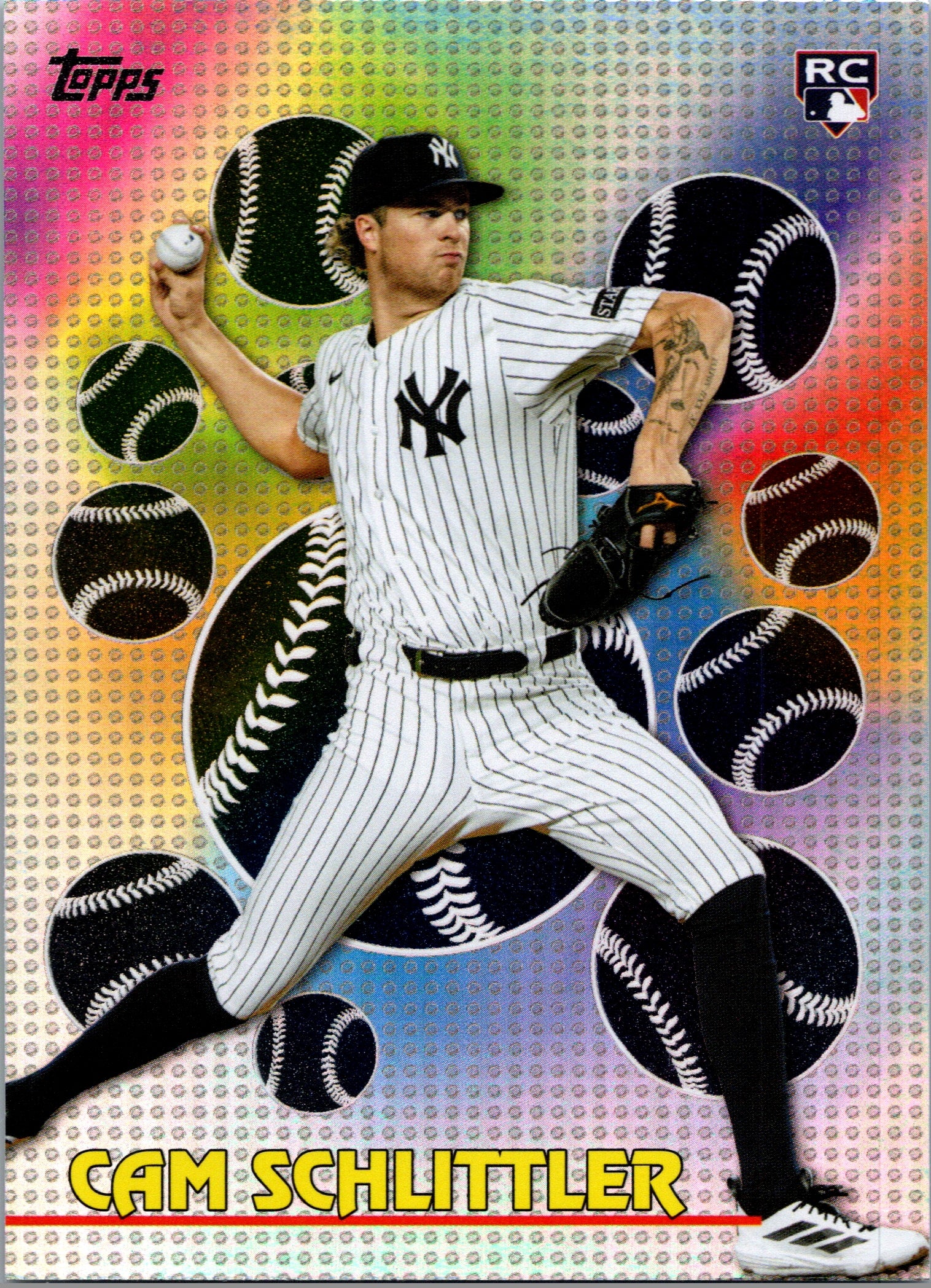 2026 Topps Cam Schlittler #TOG-34 Titans of the Game New York Yankees Rookie NM