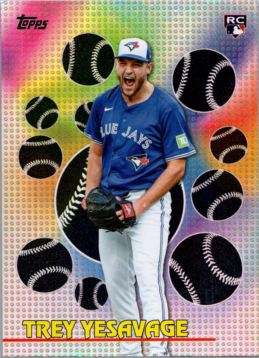 2026 Topps Trey Yesavage #TOG-40 Titans of the Game Toronto Blue Jays Rookie NM
