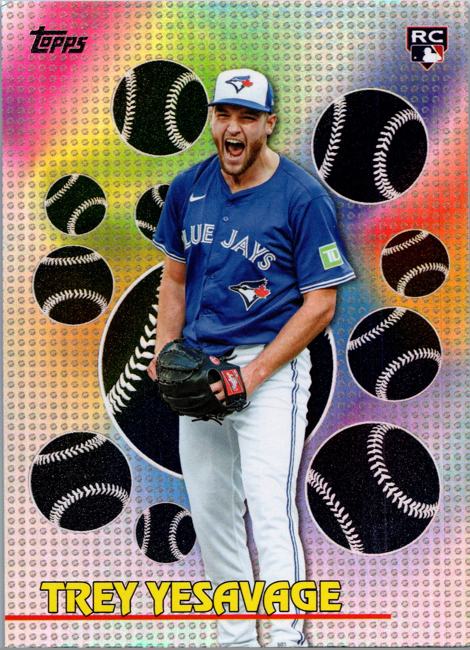 2026 Topps Trey Yesavage #TOG-40 Titans of the Game Toronto Blue Jays Rookie NM